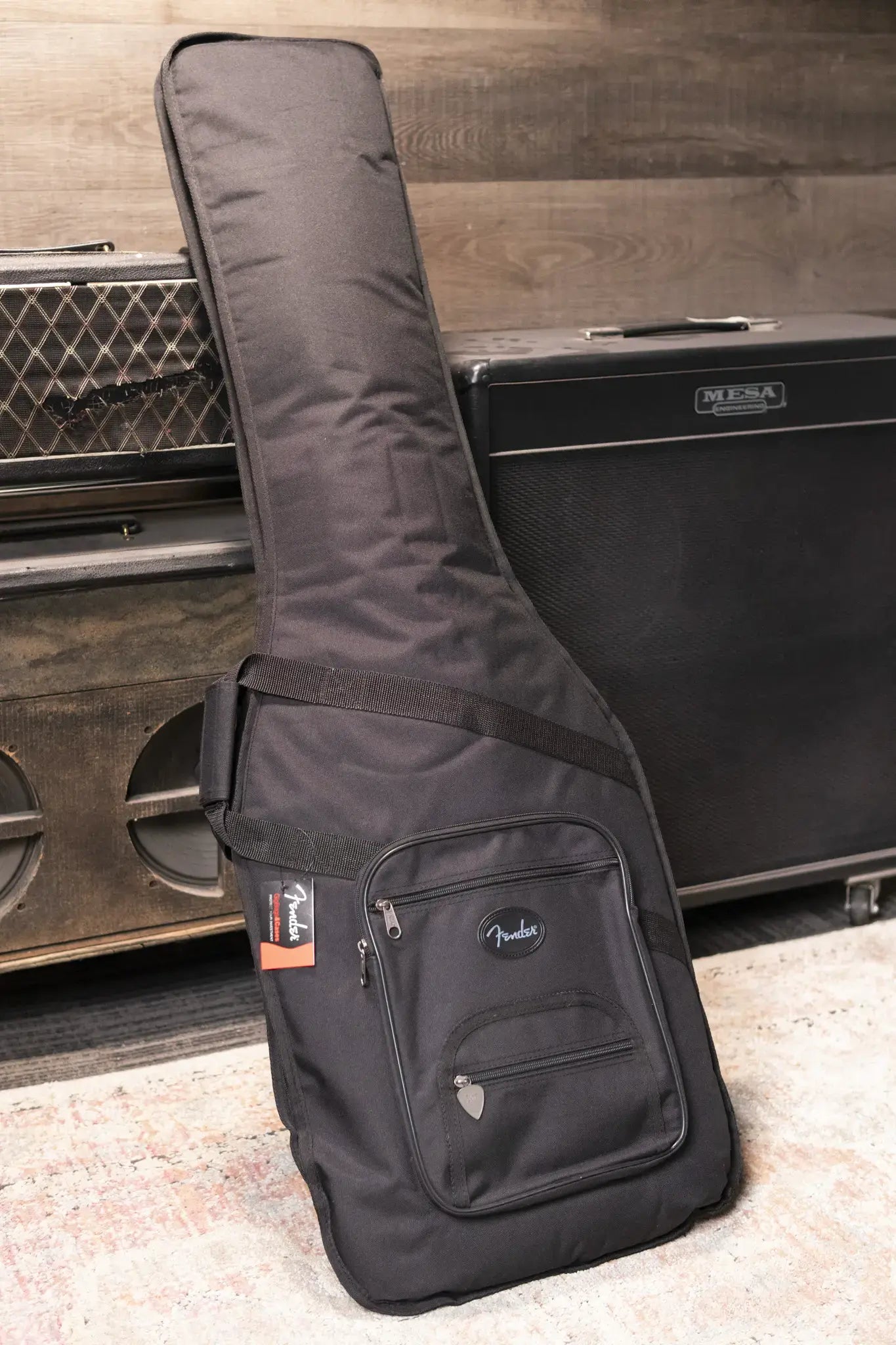 Fender JMJ Road Worn Mustang Bass - Faded Daphne Blue with Gig Bag