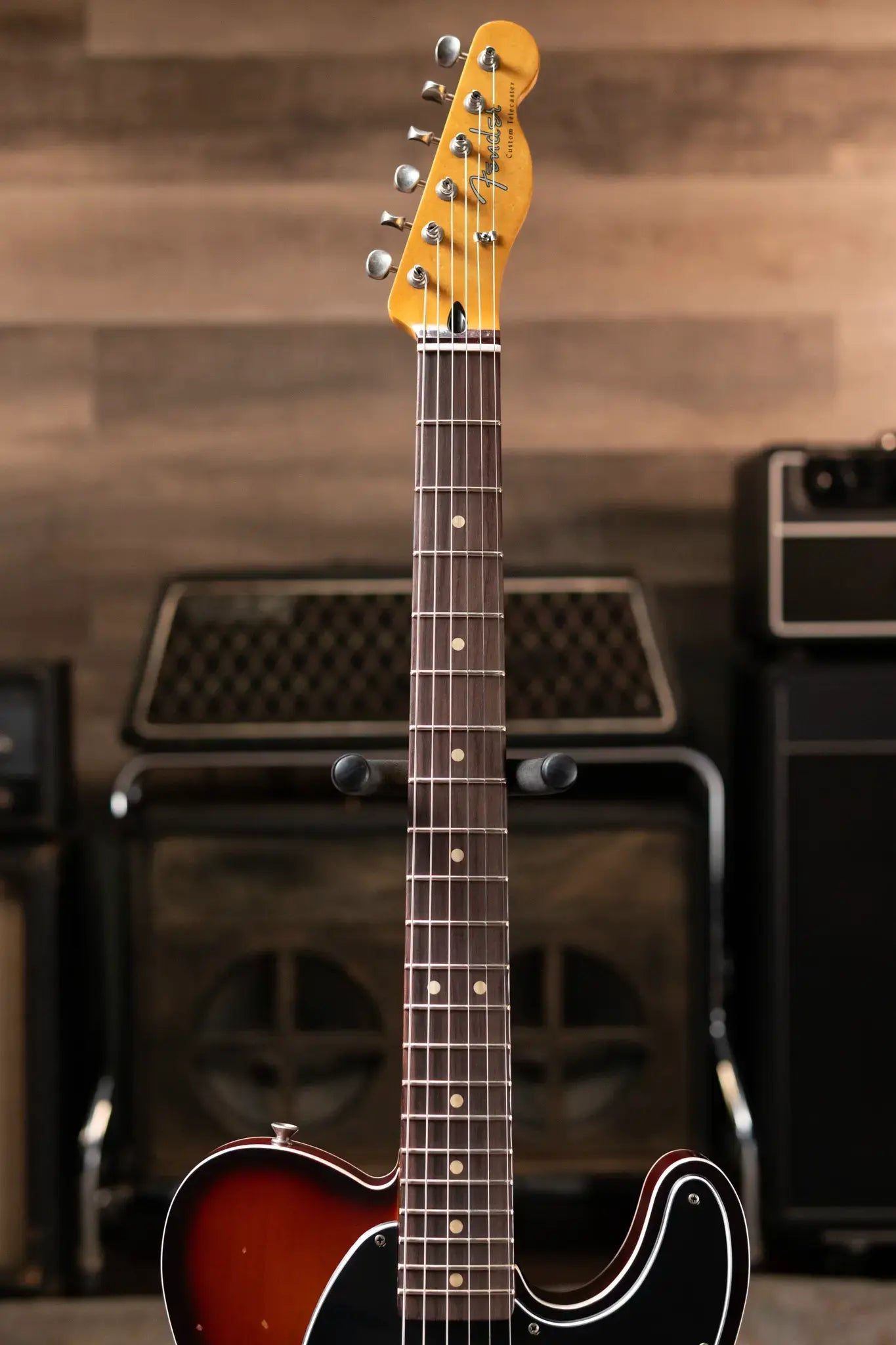 Fender Jason Isbell Custom Telecaster Rosewood Fingerboard - 3-Color Chocolate Burst with Gig Bag