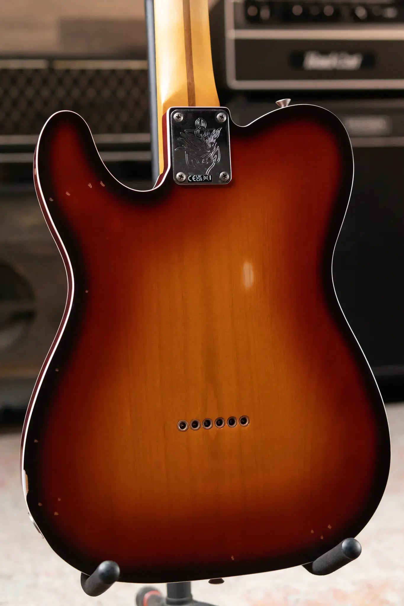 Fender Jason Isbell Custom Telecaster Rosewood Fingerboard - 3-Color Chocolate Burst with Gig Bag