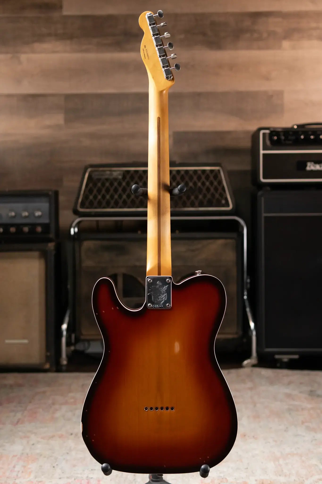 Fender Jason Isbell Custom Telecaster Rosewood Fingerboard - 3-Color Chocolate Burst with Gig Bag