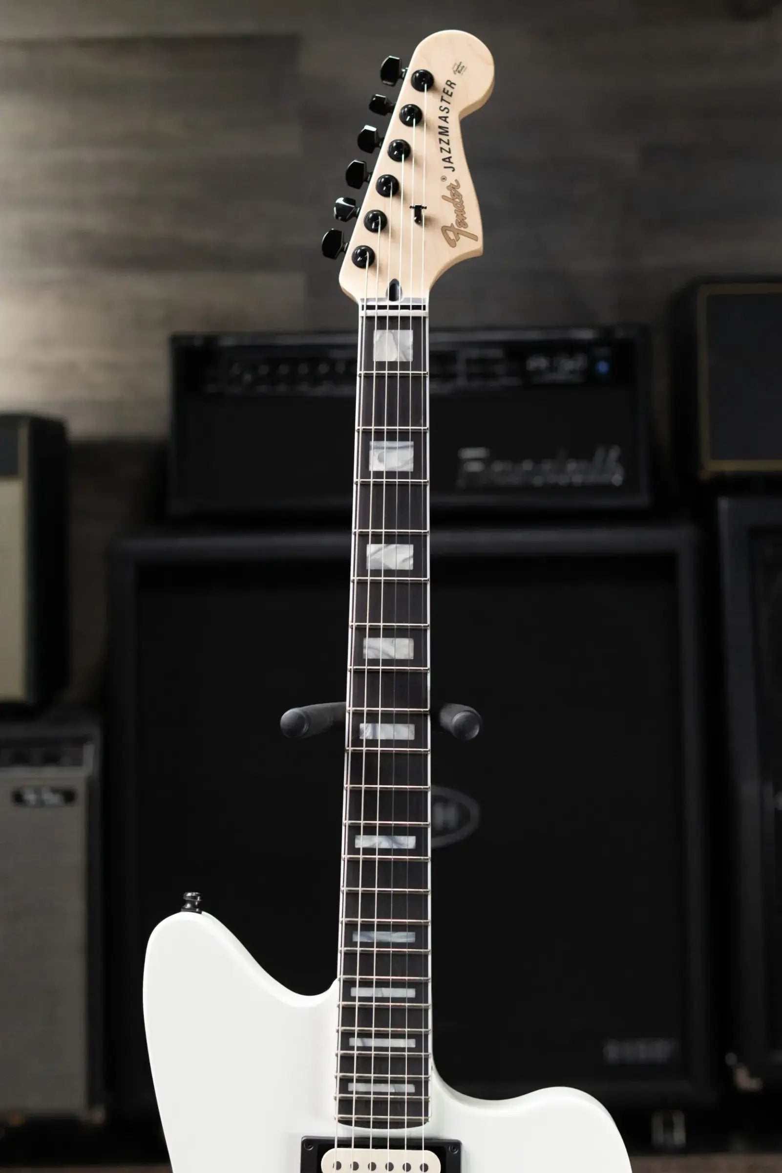 Fender Jazzmaster Jim Root Electric Guitar - Arctic White with Hardcase