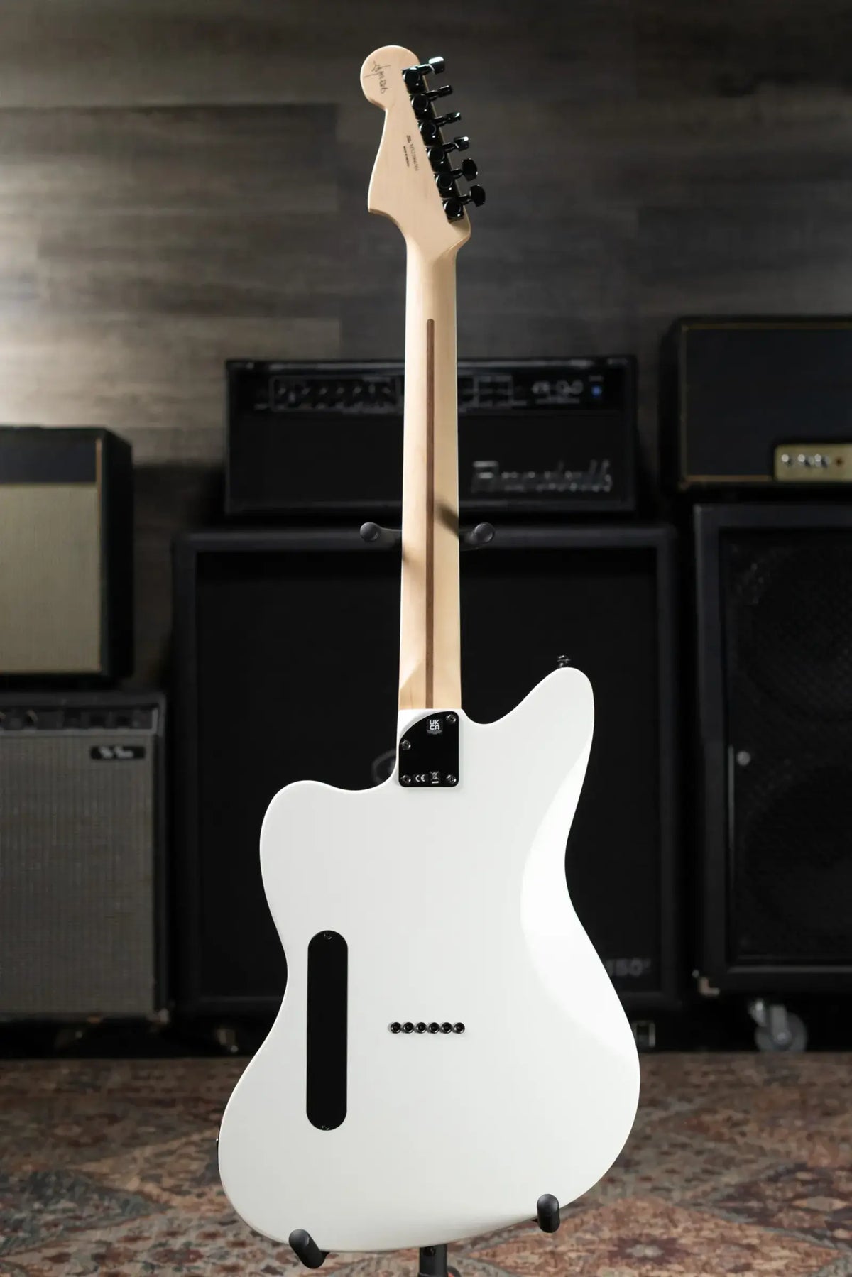 Fender Jazzmaster Jim Root Electric Guitar - Arctic White with Hardcase