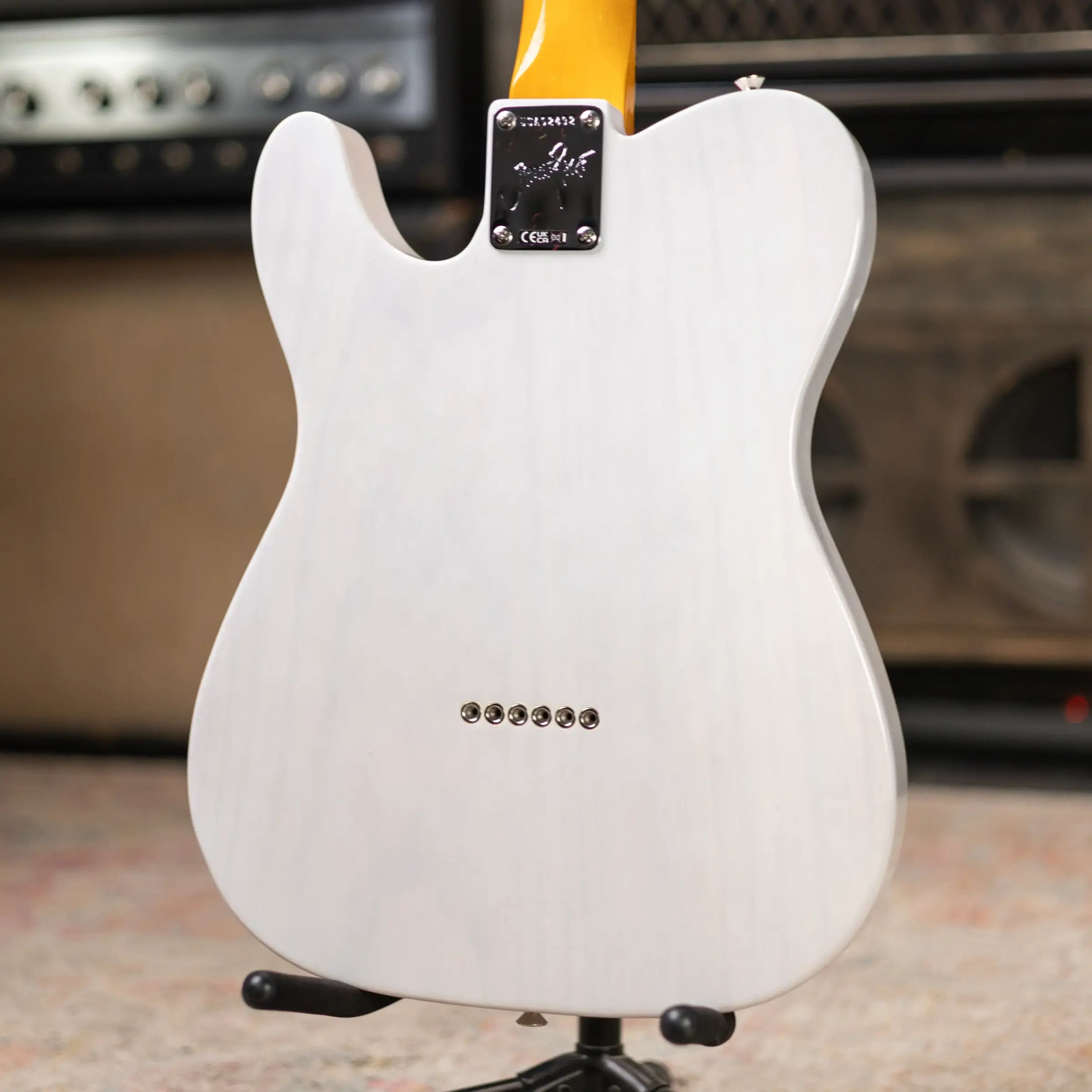 Fender Jimmy Page Mirror Telecaster, Rosewood Fingerboard - White Blonde with Vintage-Style Tweed Hardshell Case