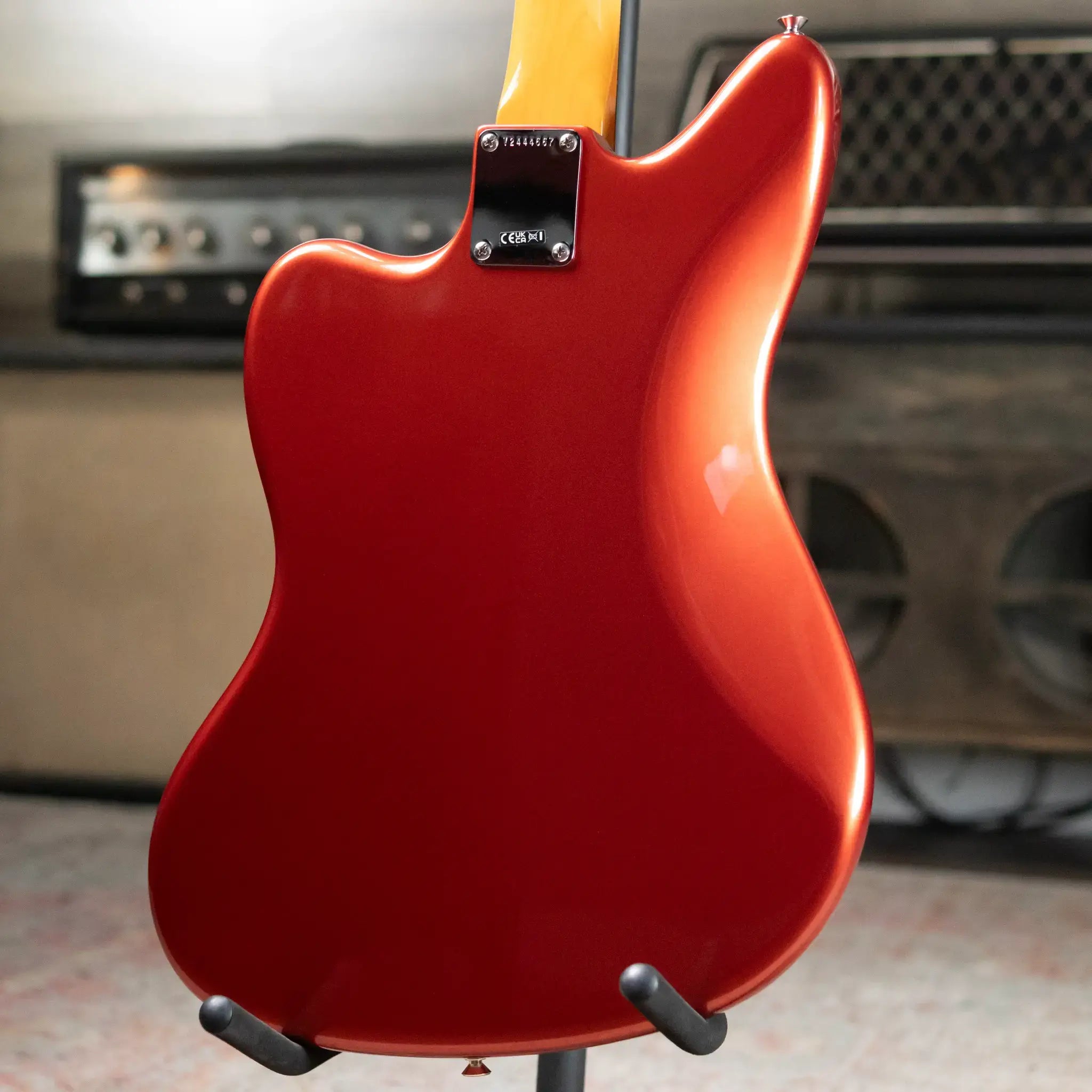 Fender Johnny Marr Jaguar, Rosewood Fingerboard - Metallic KO with Hardshell Case