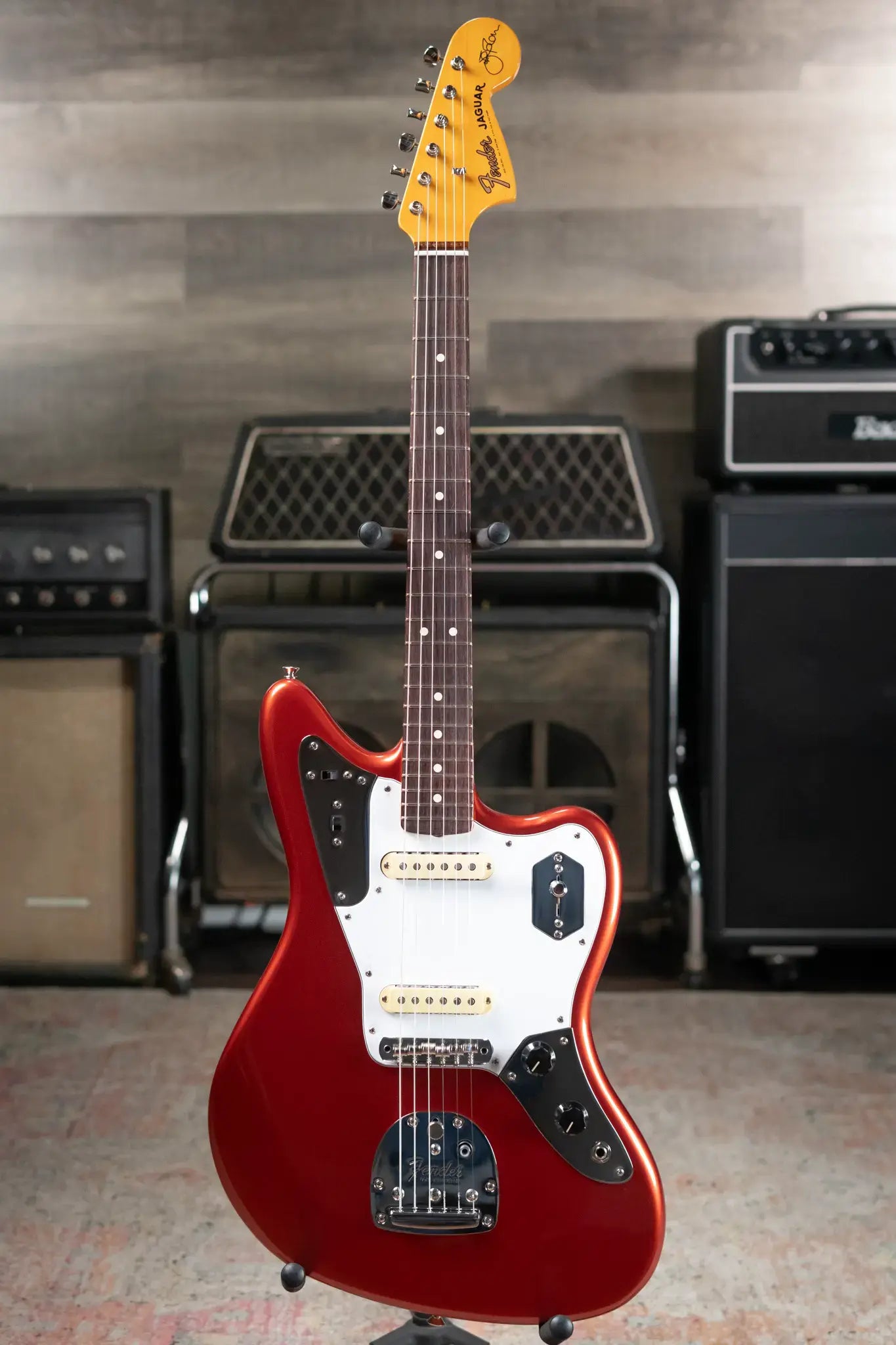 Fender Johnny Marr Jaguar, Rosewood Fingerboard - Metallic KO with Hardshell Case