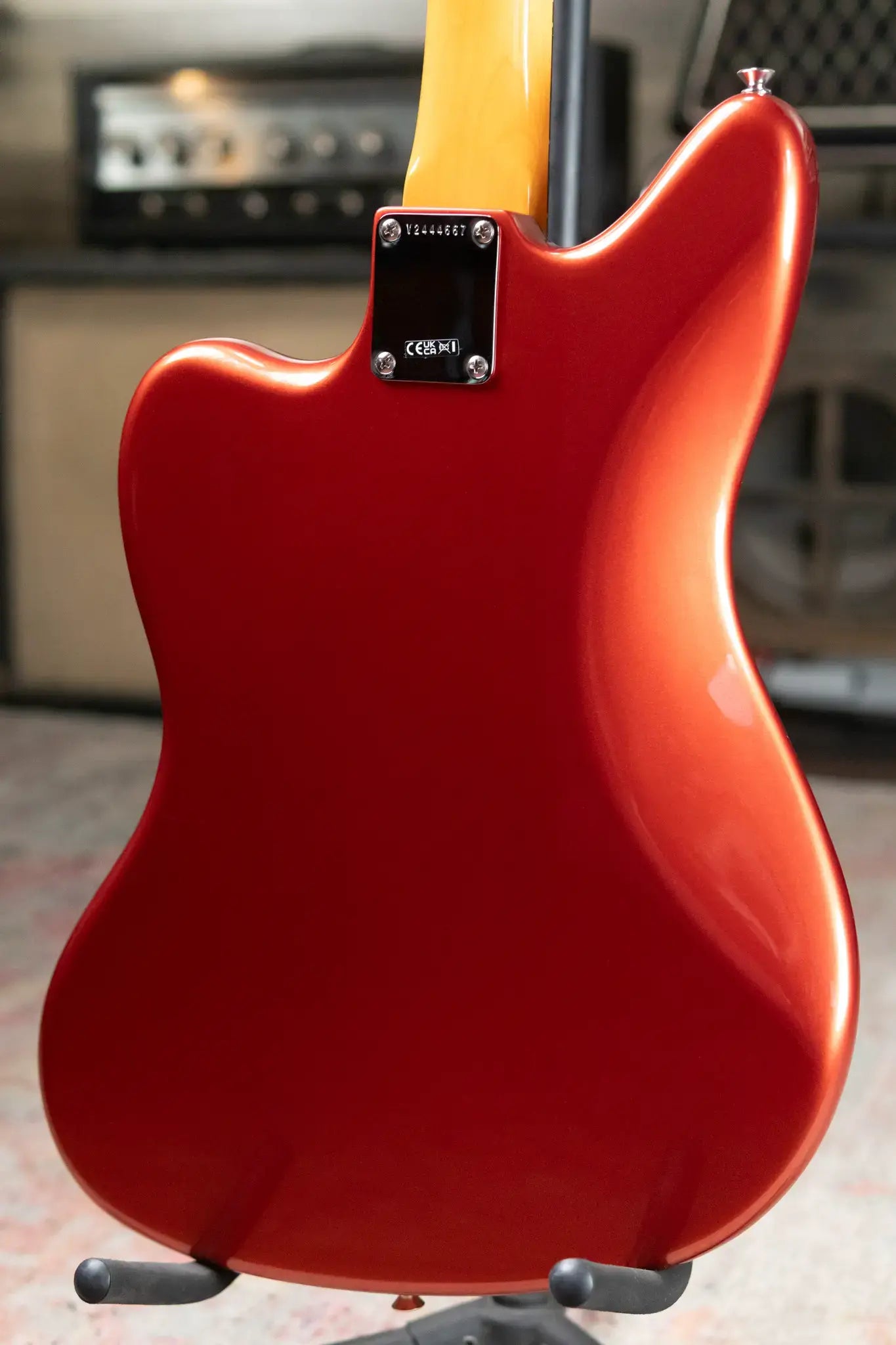 Fender Johnny Marr Jaguar, Rosewood Fingerboard - Metallic KO with Hardshell Case