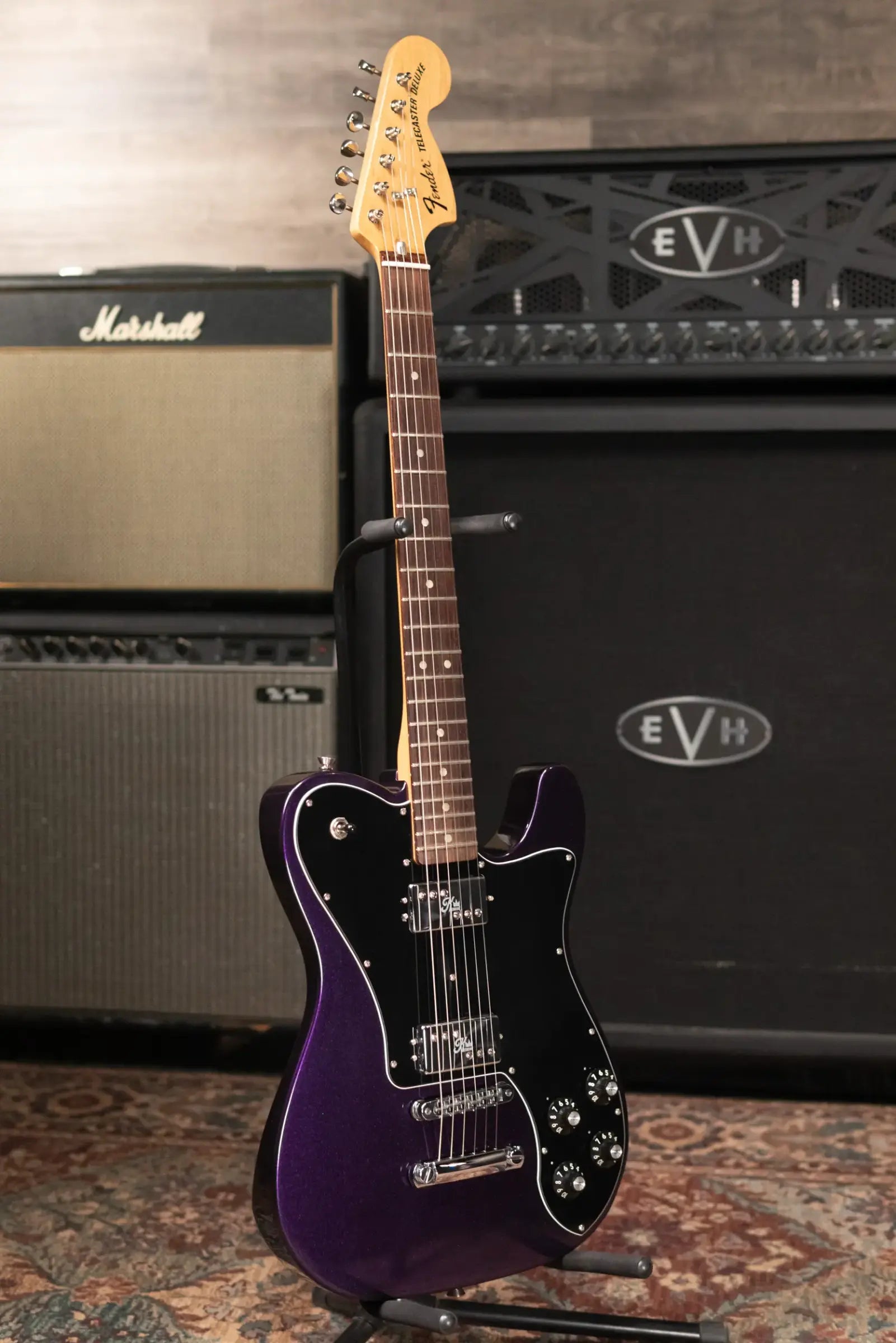 Fender Kingfish Signature Telecaster Deluxe Electric Guitar - Mississippi Midnight with Hardshell Case - Used