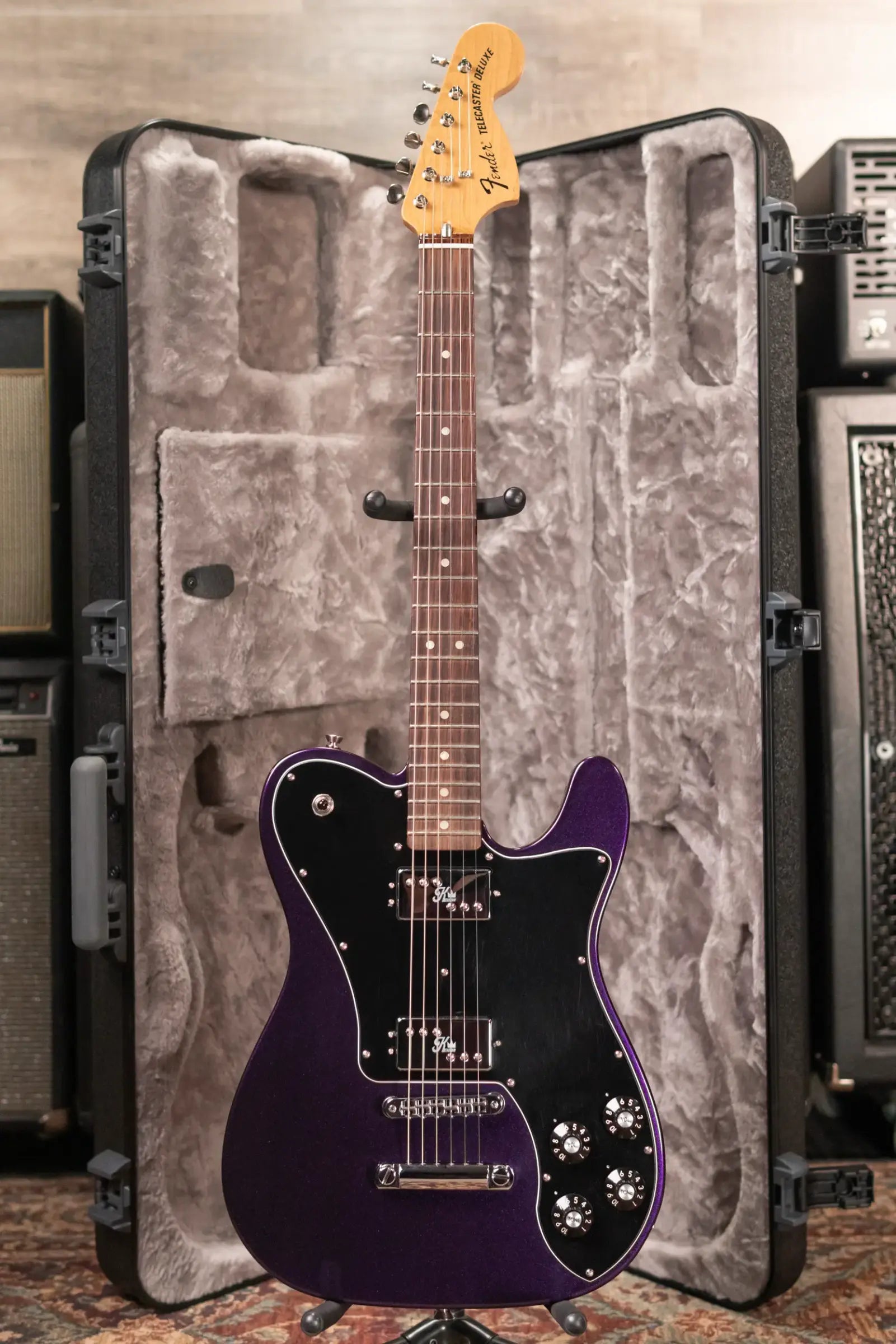 Fender Kingfish Signature Telecaster Deluxe Electric Guitar - Mississippi Midnight with Hardshell Case - Used