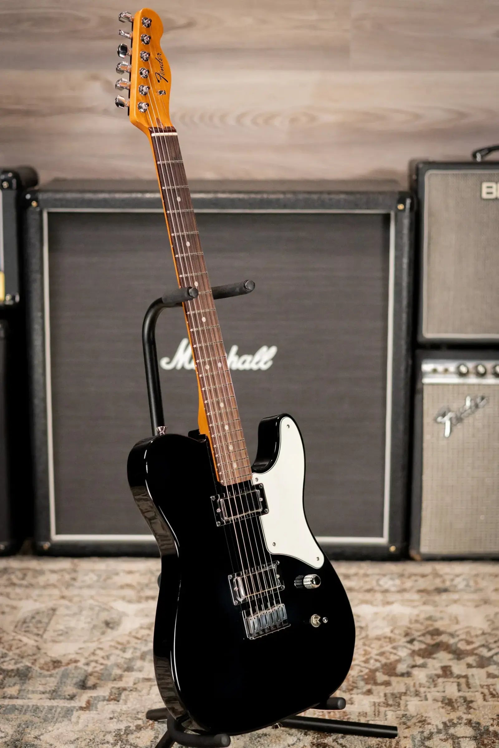 Fender Limited Edition American Cabronita Special Telecaster Electric Guitar - Black with Hardshell Case