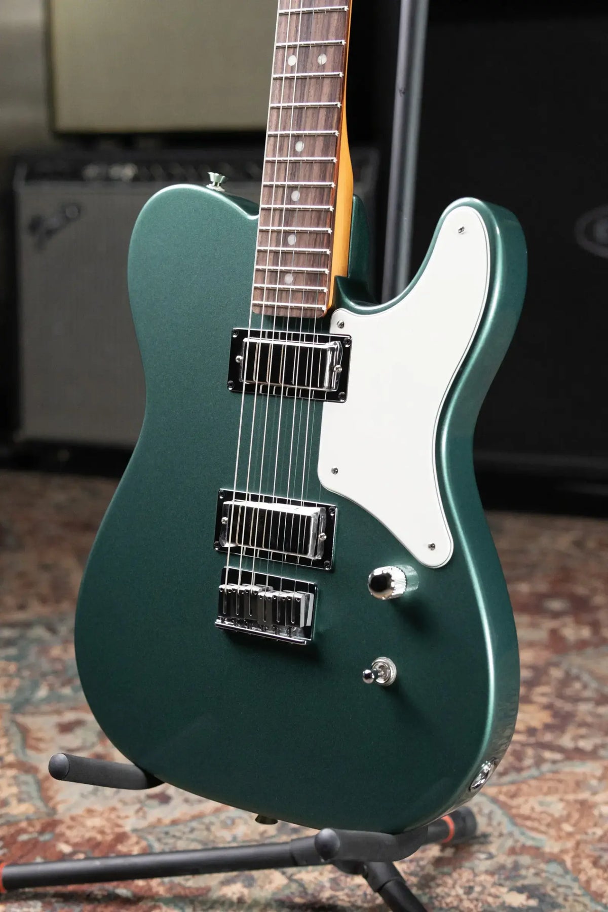 Fender Limited Edition American Cabronita Special Telecaster Electric Guitar - Sherwood Green Metallic with Hardshell Case