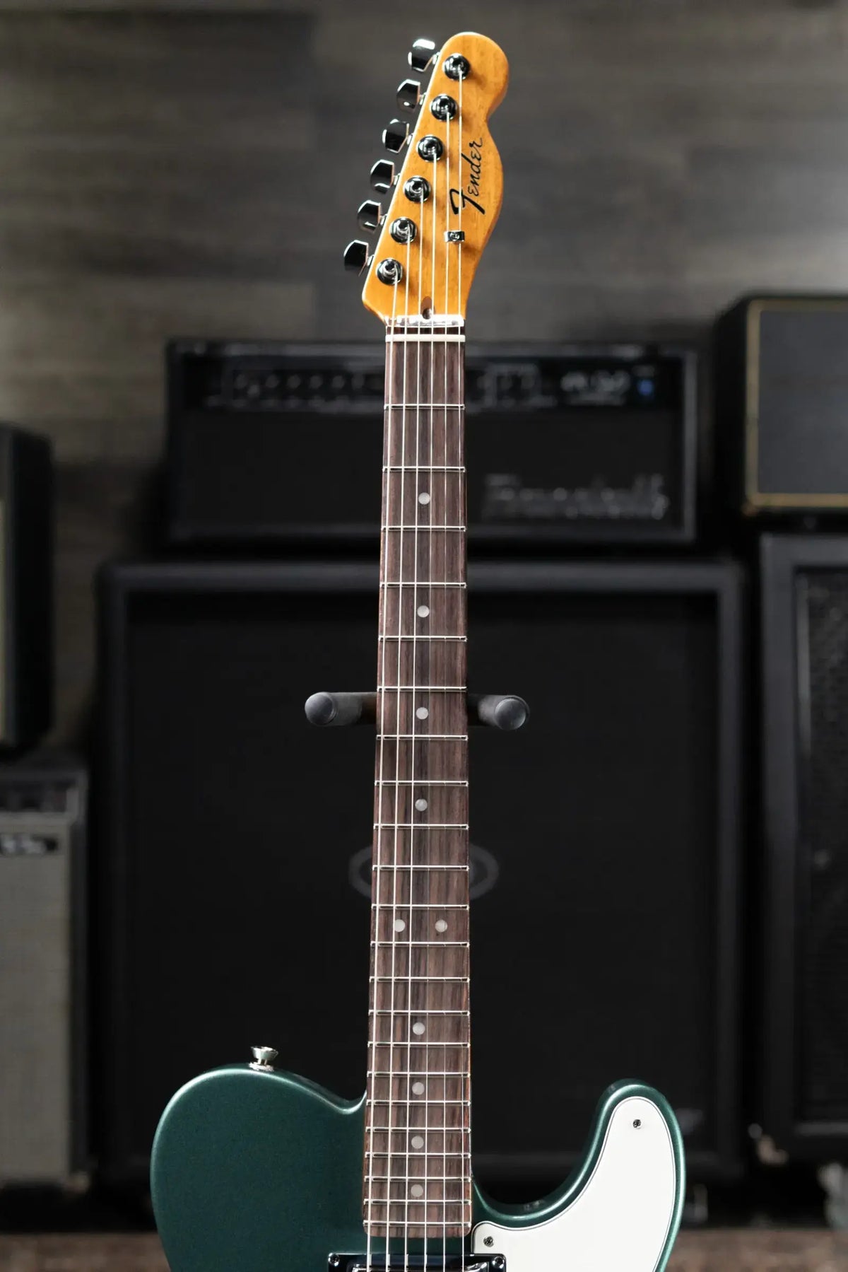 Fender Limited Edition American Cabronita Special Telecaster Electric Guitar - Sherwood Green Metallic with Hardshell Case