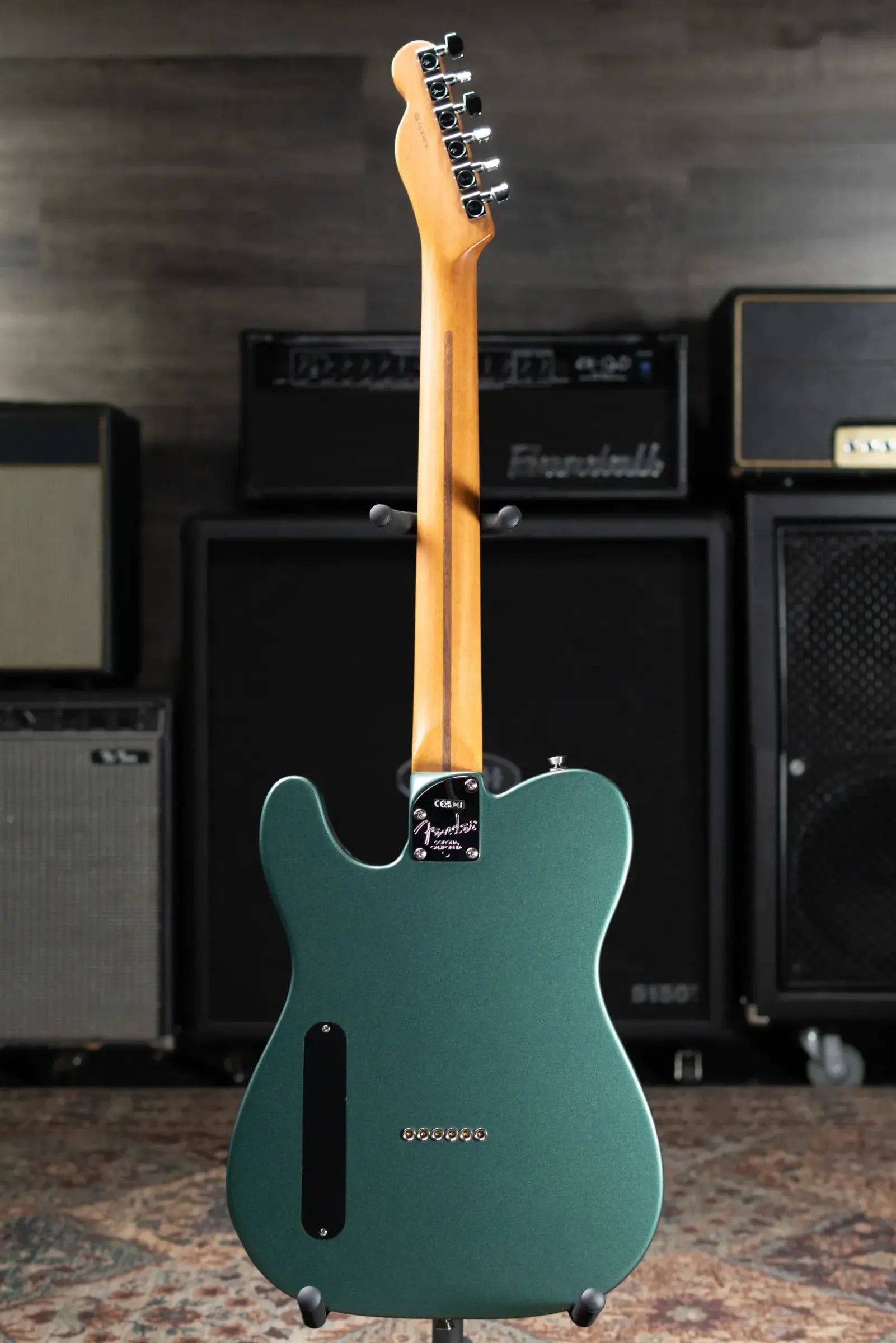 Fender Limited Edition American Cabronita Special Telecaster Electric Guitar - Sherwood Green Metallic with Hardshell Case