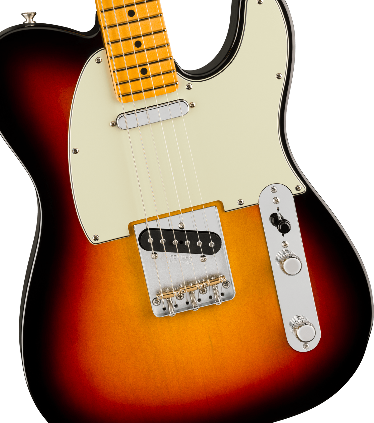 Fender Limited Edition American Professional Classic Telecaster Electric Guitar Featuring the Fender Silent System - 3-Color Sunburst with Gig Bag