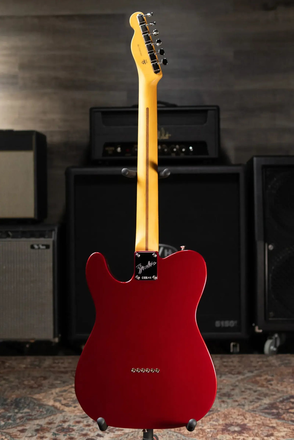 Fender Limited Edition American Professional Classic Telecaster Electric Guitar Featuring the Fender Silent System - Candy Apple Red with Gig Bag