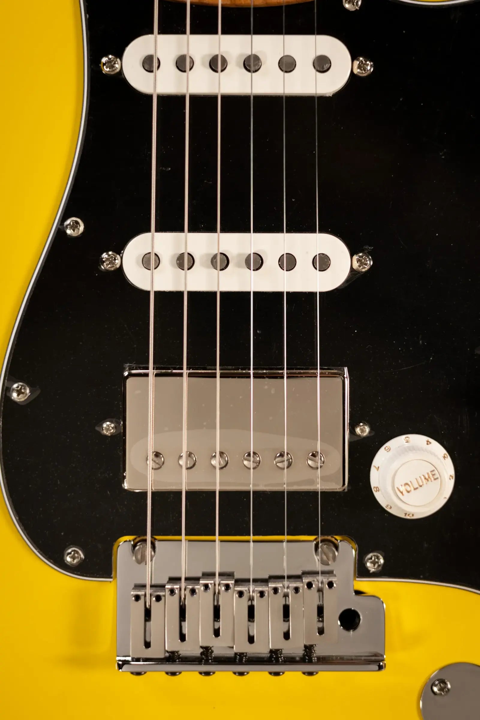Fender Limited Edition American Ultra II HSS Stratocaster Electric Guitar - Graffiti Yellow with Hardshell Case