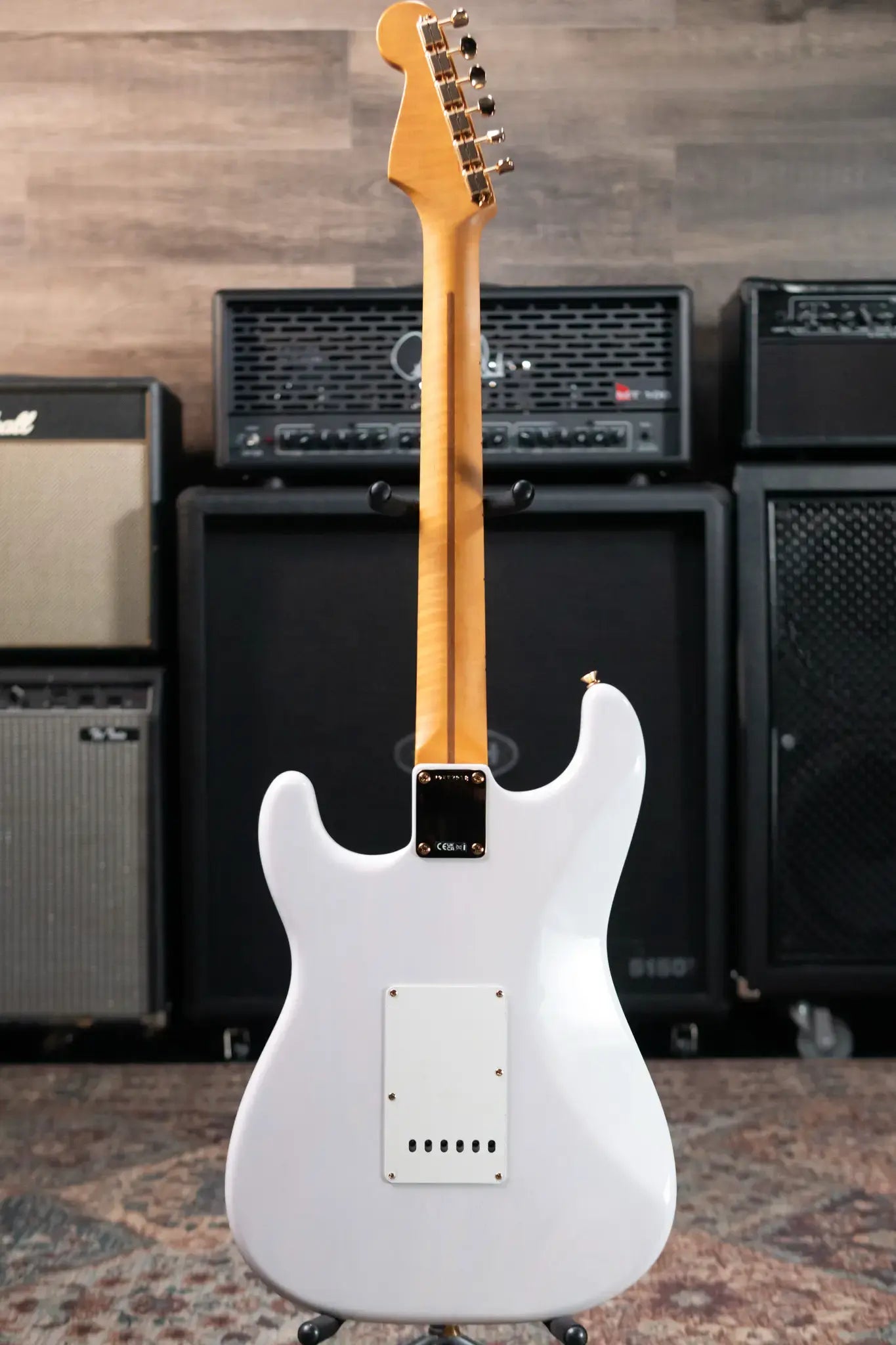 Fender Limited Edition American Vintage II 1957 Stratocaster Electric Guitar - White Blonde with Hardshell Case