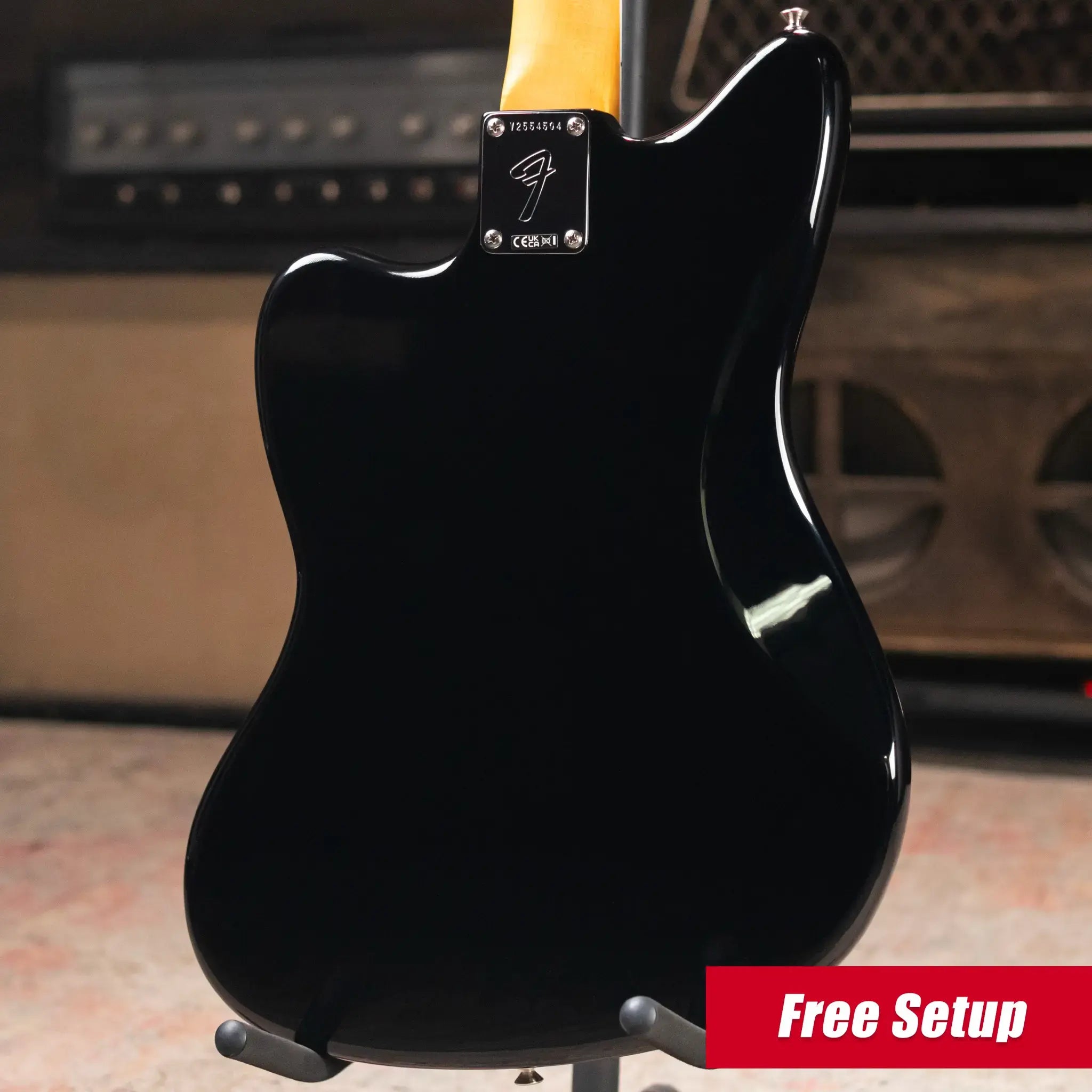 Fender Limited Edition American Vintage II 1966 Jazzmaster Electric Guitar - Black with Hardshell Case