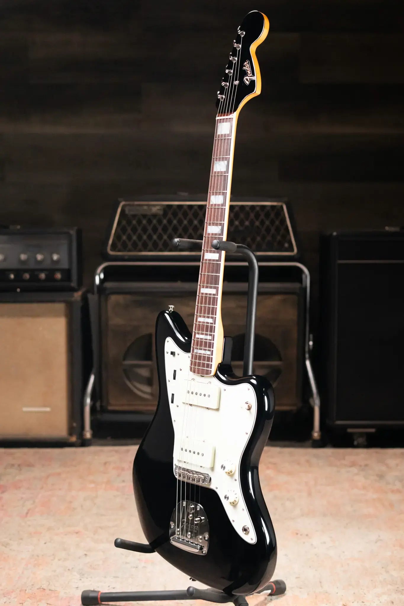 Fender Limited Edition American Vintage II 1966 Jazzmaster Electric Guitar - Black with Hardshell Case