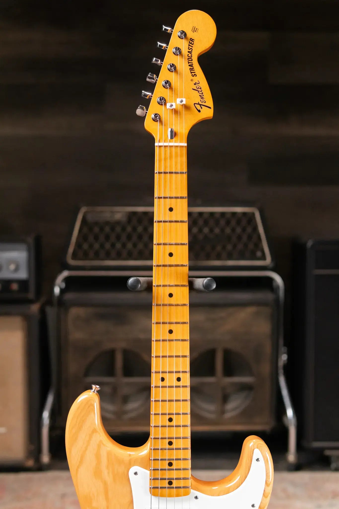 Fender Limited Edition Mark Speer Stratocaster Electric Guitar - Natural with Gig Bag