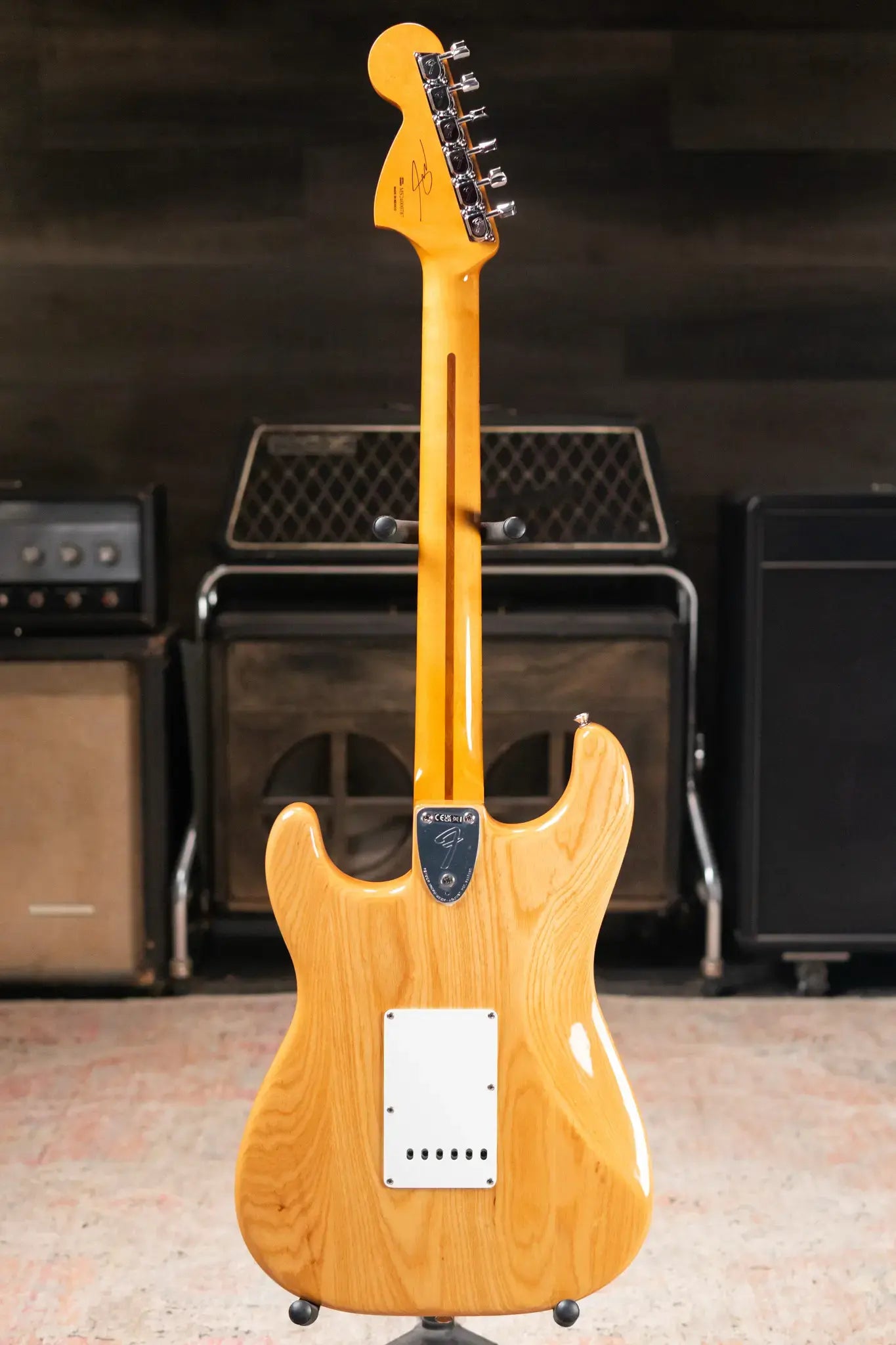 Fender Limited Edition Mark Speer Stratocaster Electric Guitar - Natural with Gig Bag