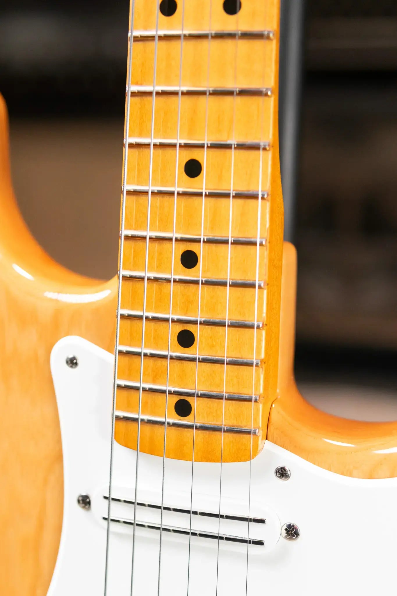 Fender Limited Edition Mark Speer Stratocaster Electric Guitar - Natural with Gig Bag
