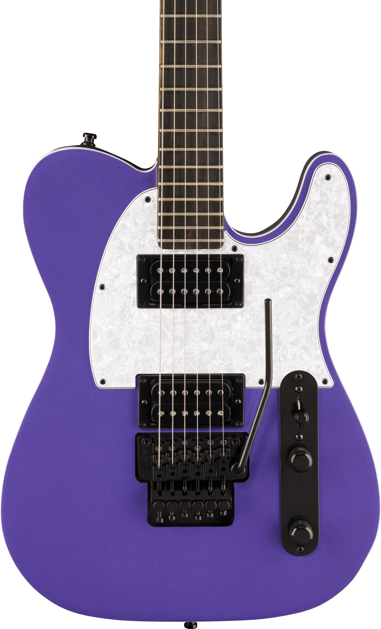 Fender Limited Edition Player Fusion Telecaster HH Floyd Rose Electric Guitar - Aura Metallic with Gig Bag