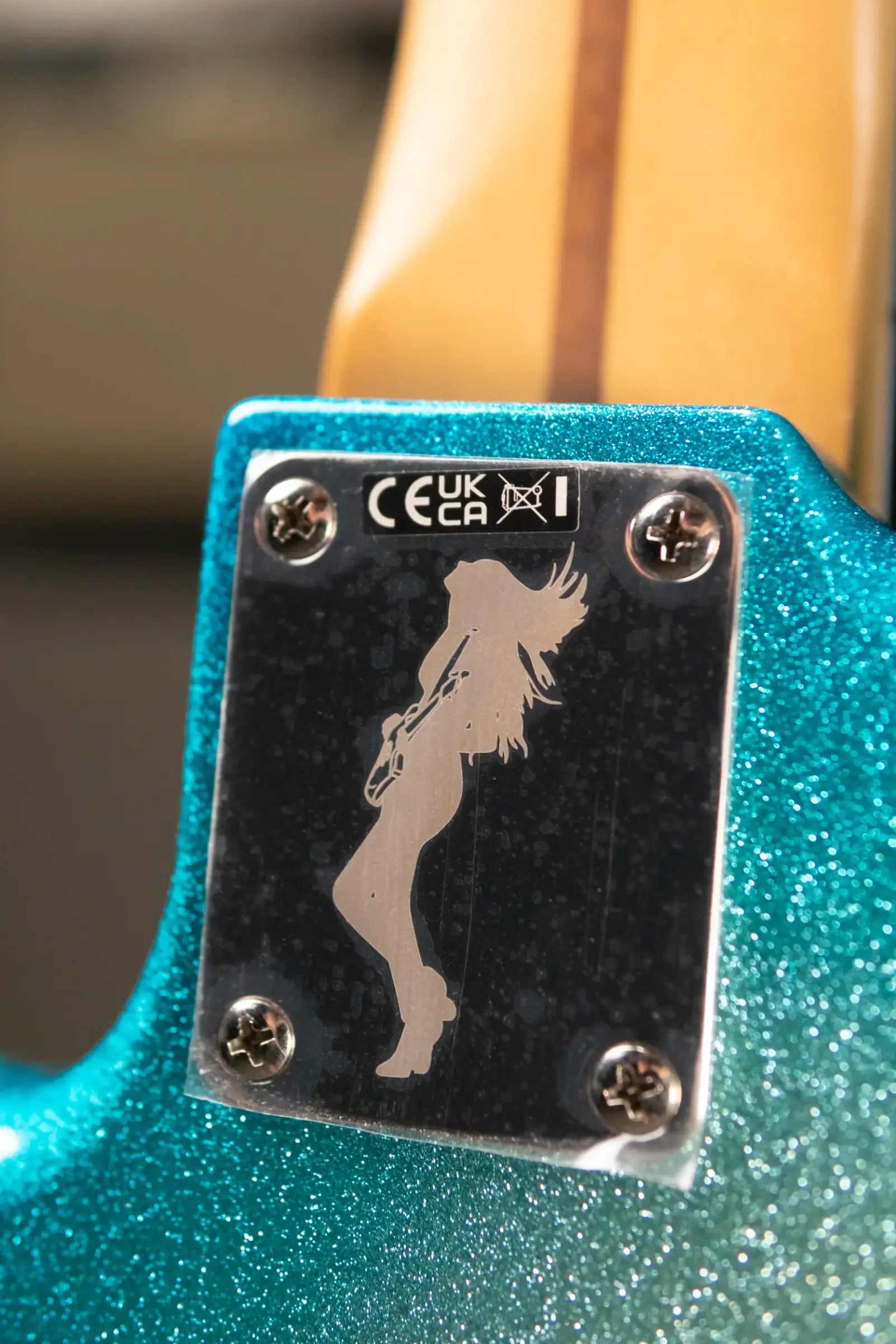 Fender Limited Player Plus X Blu DeTiger Jazz Bass - Sky Burst Sparkle with Gig Bag