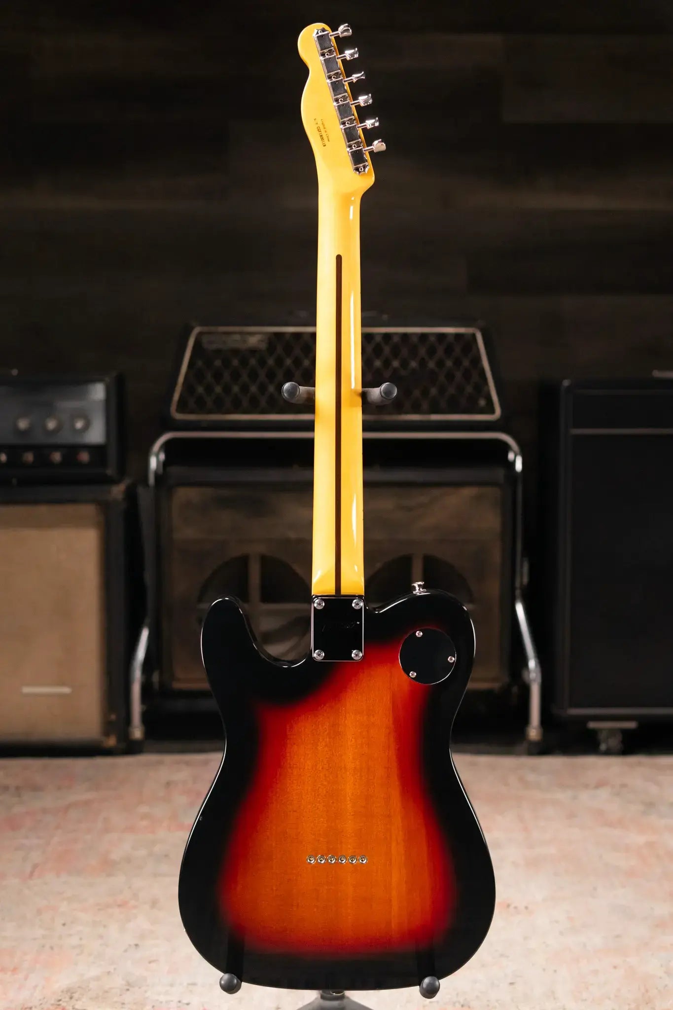 Fender Modern Player Telecaster Thinline Deluxe Electric Guitar - 3-Color Sunburst - Used