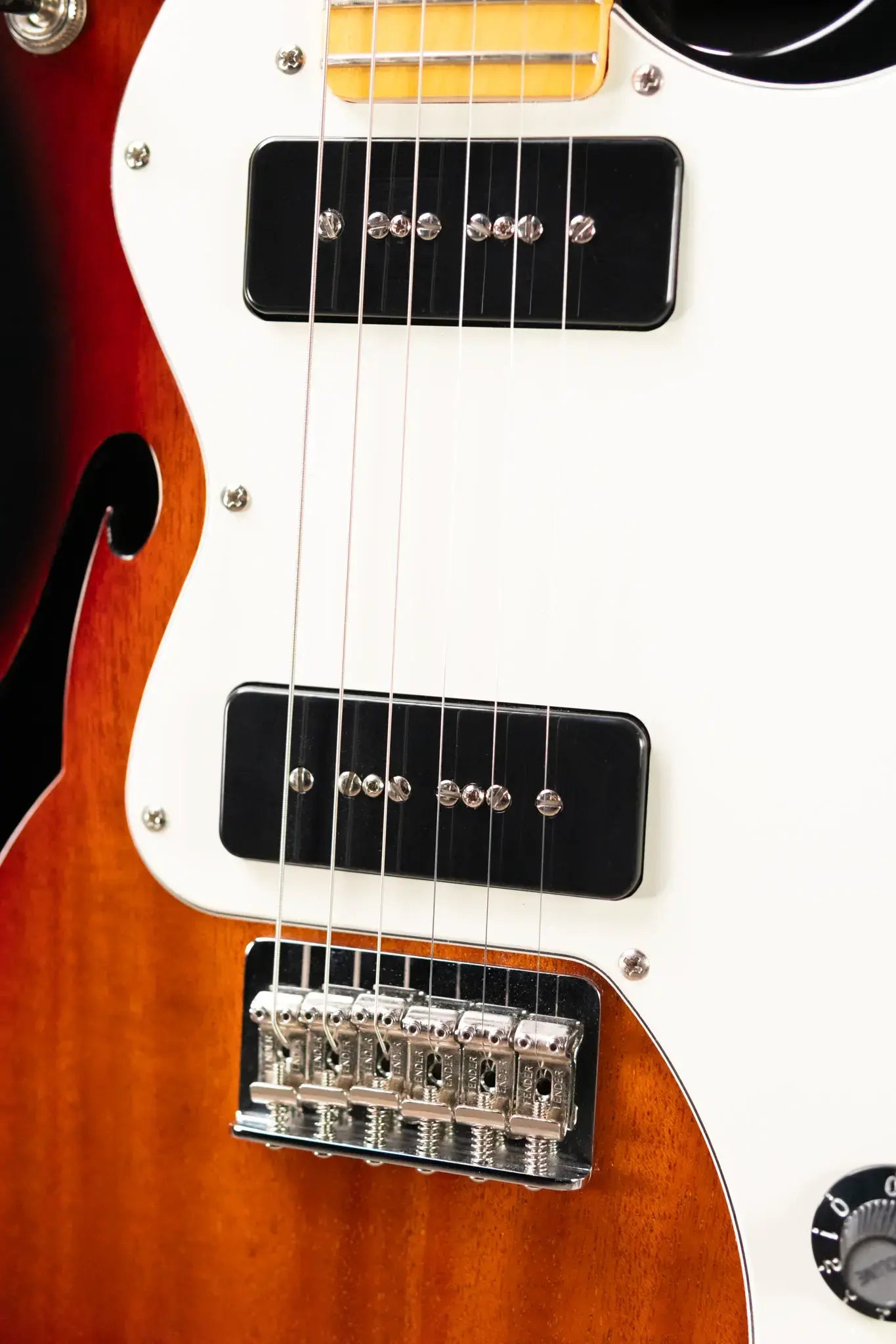 Fender Modern Player Telecaster Thinline Deluxe Electric Guitar - 3-Color Sunburst - Used