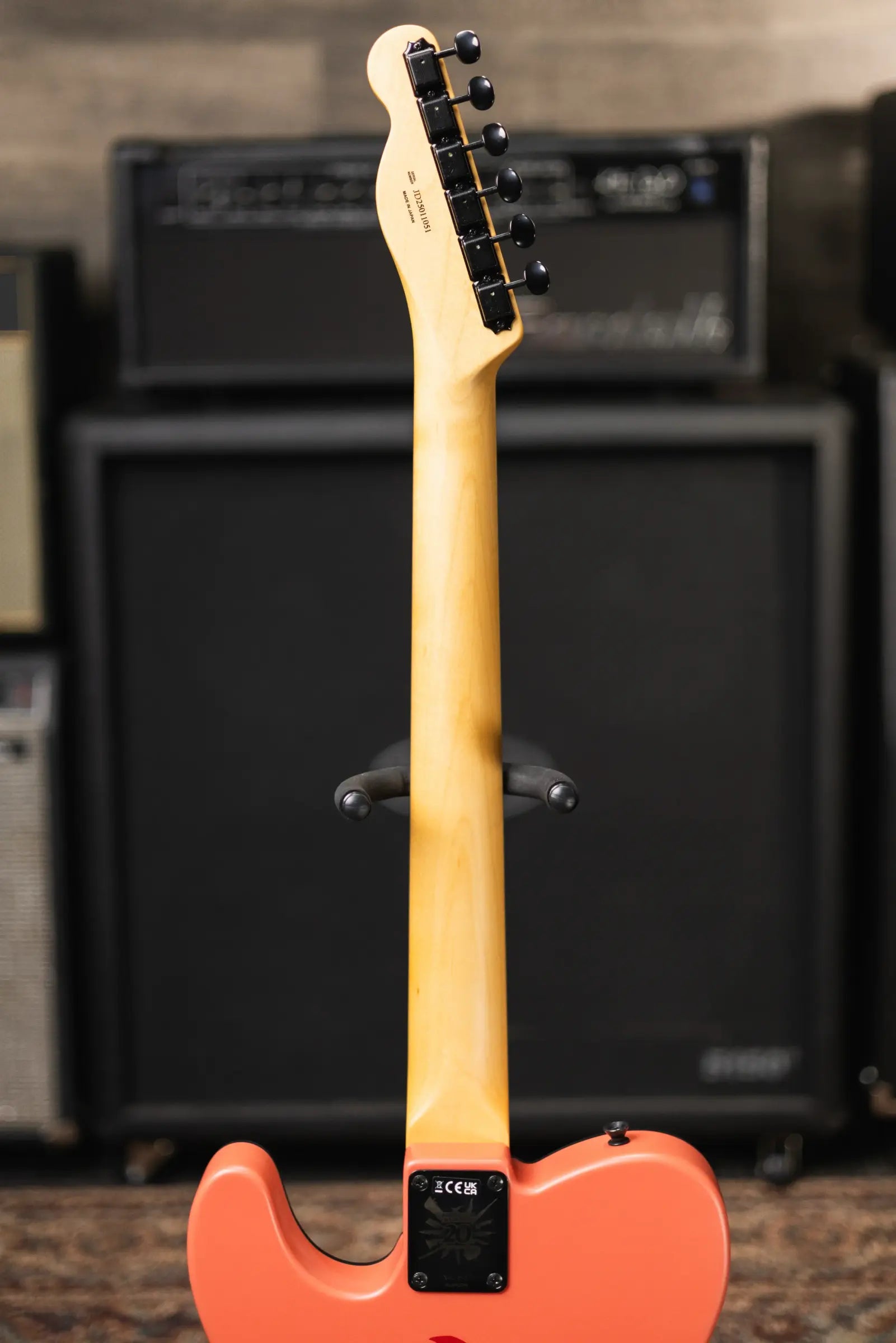 Fender Monster Hunter Rathalos Telecaster Electric Guitar - Rathalos Red with Hardshell Case