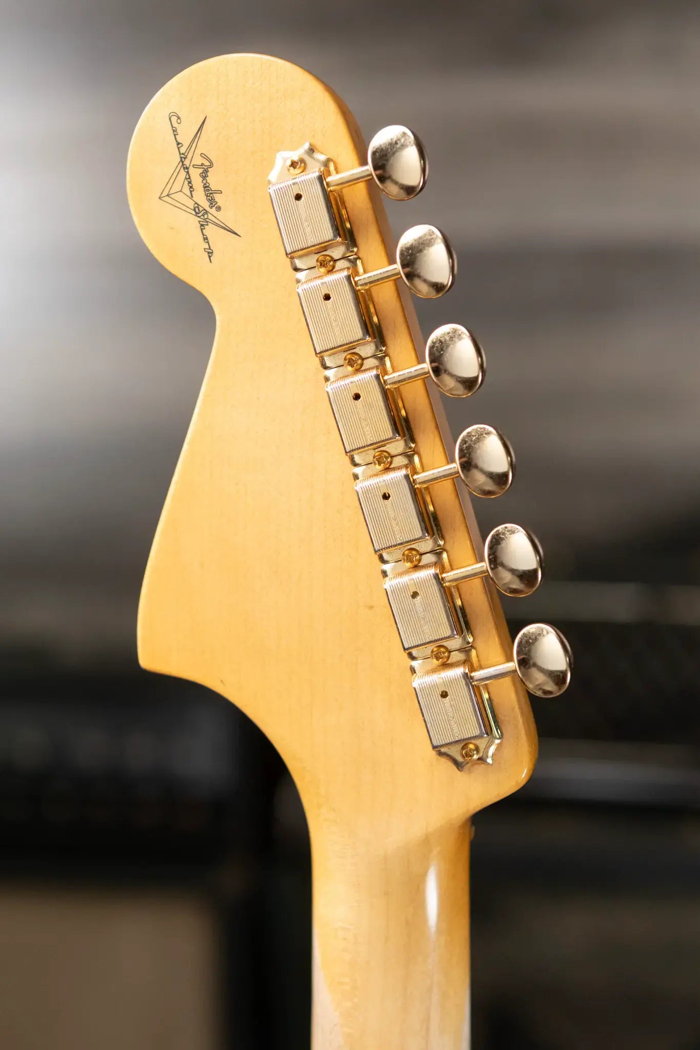 Fender NAMM 2025 #60 Custom Shop 1966 Bass VI Relic Time Machine Series Electric Bass - Black with Hardshell Case