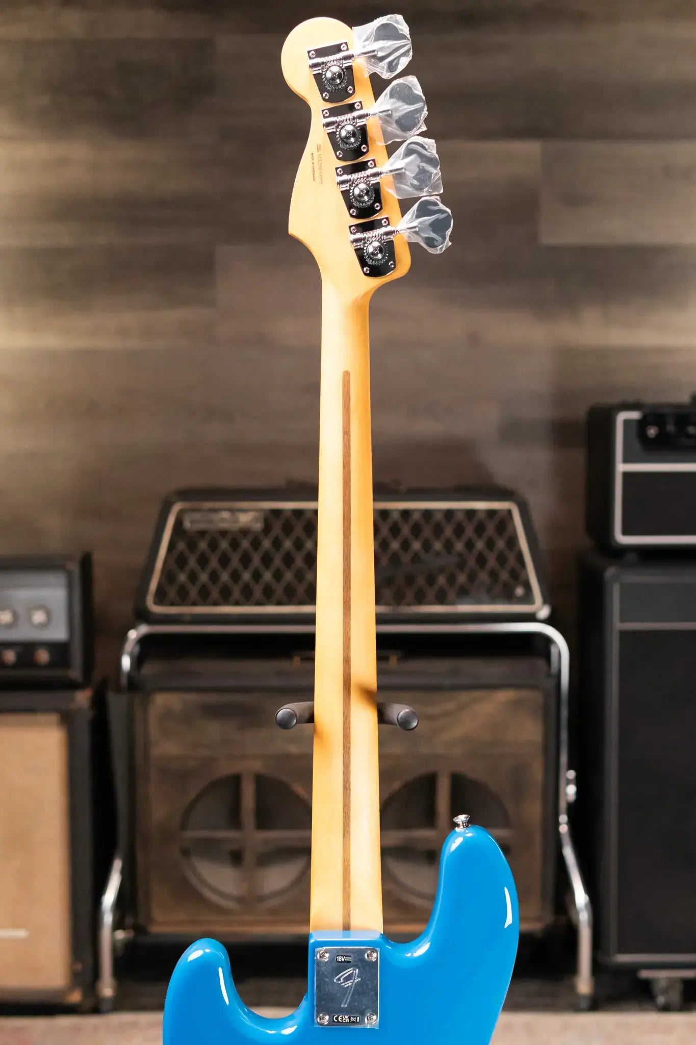 Fender Player II Modified Active Jazz Bass, Maple Fingerboard - Electric Blue with Gig Bag