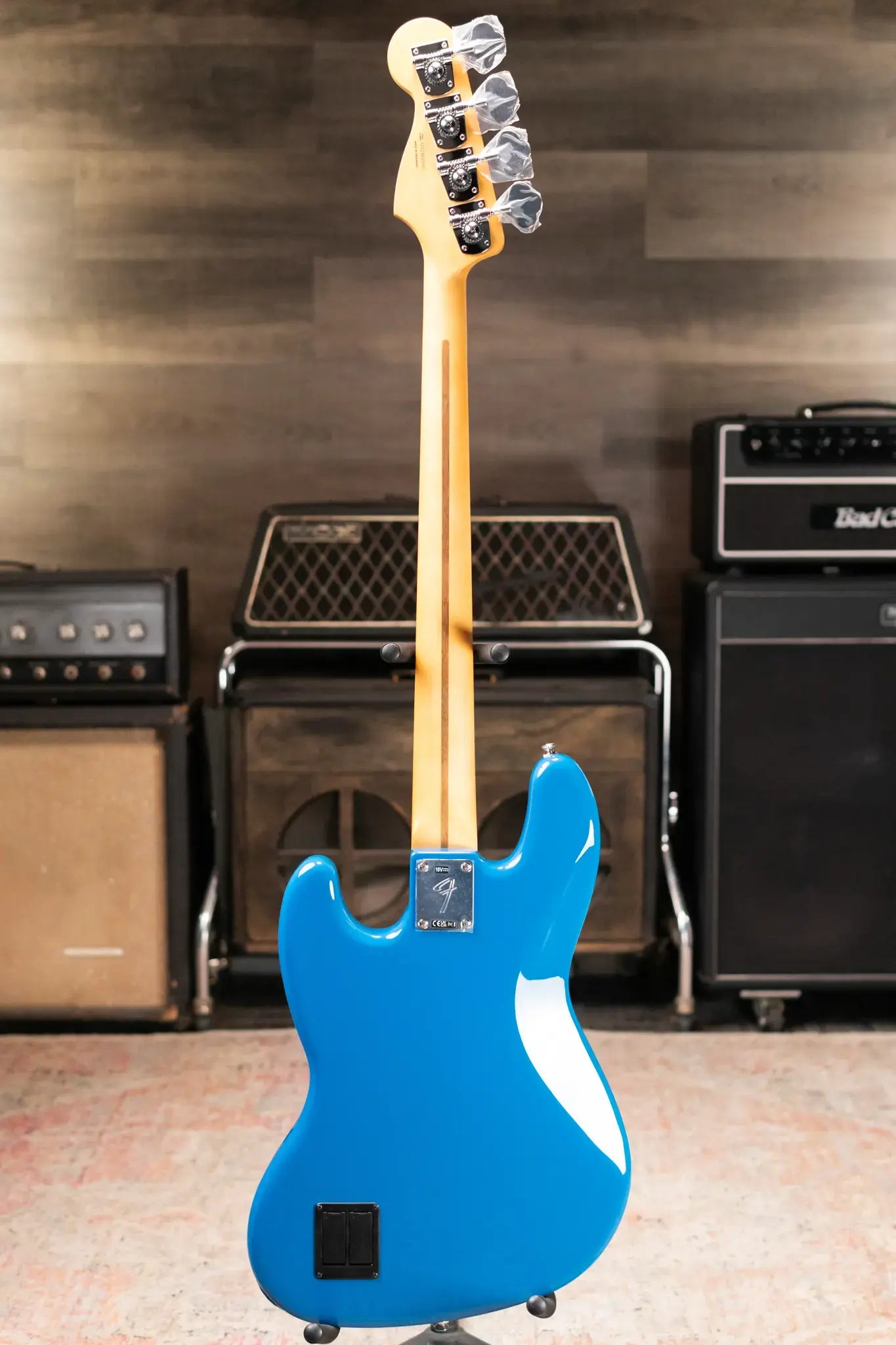 Fender Player II Modified Active Jazz Bass, Maple Fingerboard - Electric Blue with Gig Bag