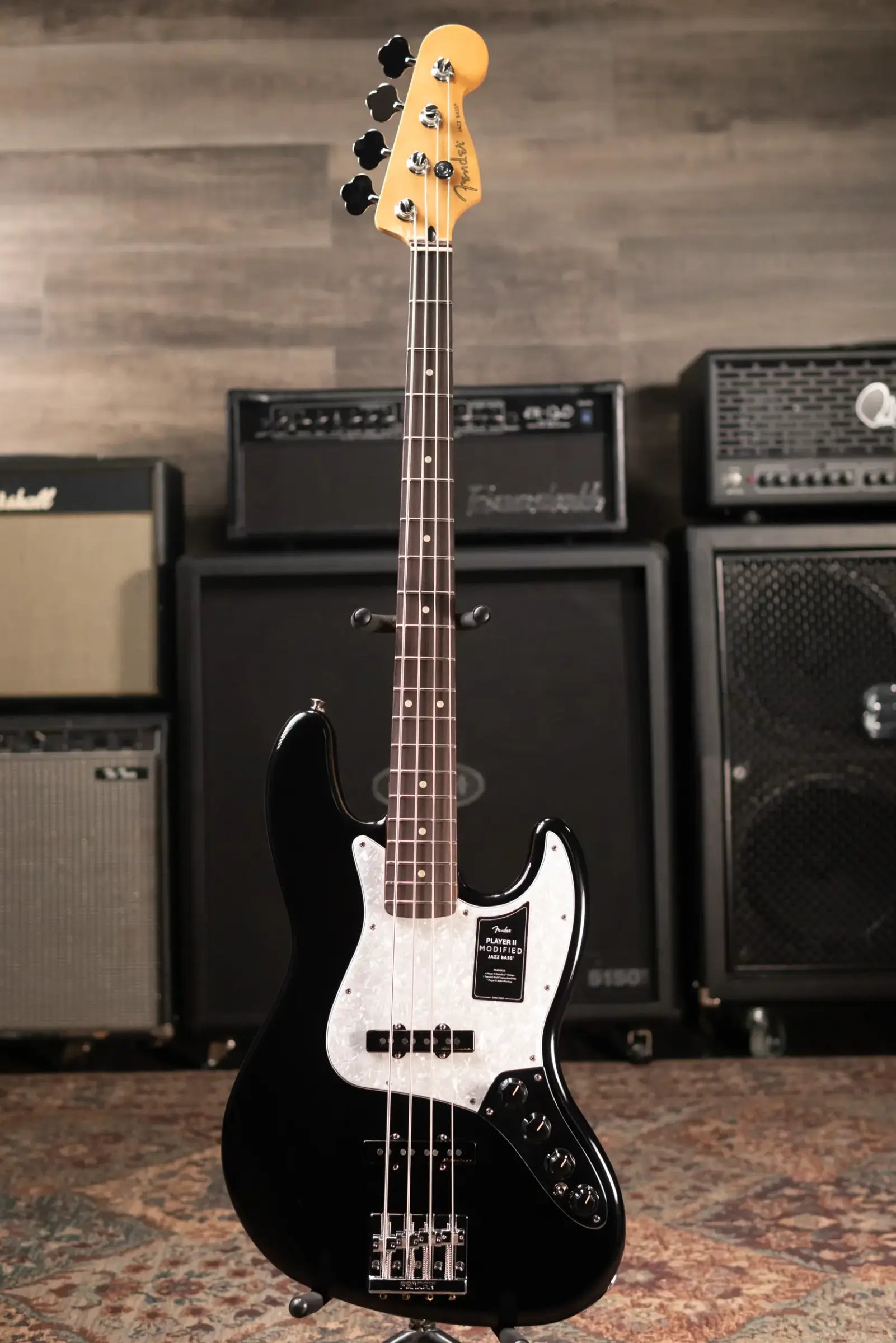 Fender Player II Modified Active Jazz Bass, Rosewood Fingerboard - Dusk with Gig Bag