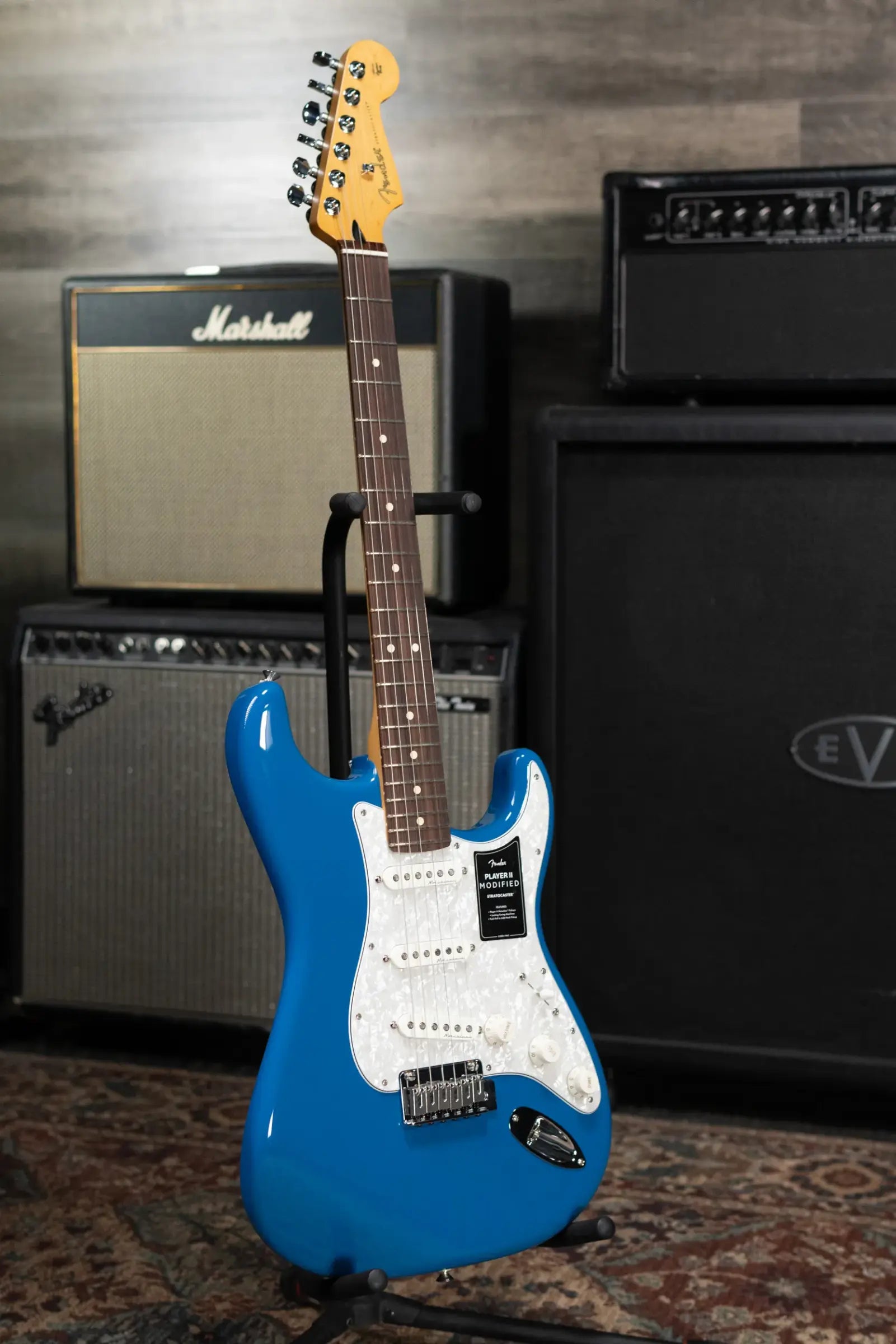 Fender Player II Modified Stratocaster Electric Guitar - Electric Blue with Gig Bag