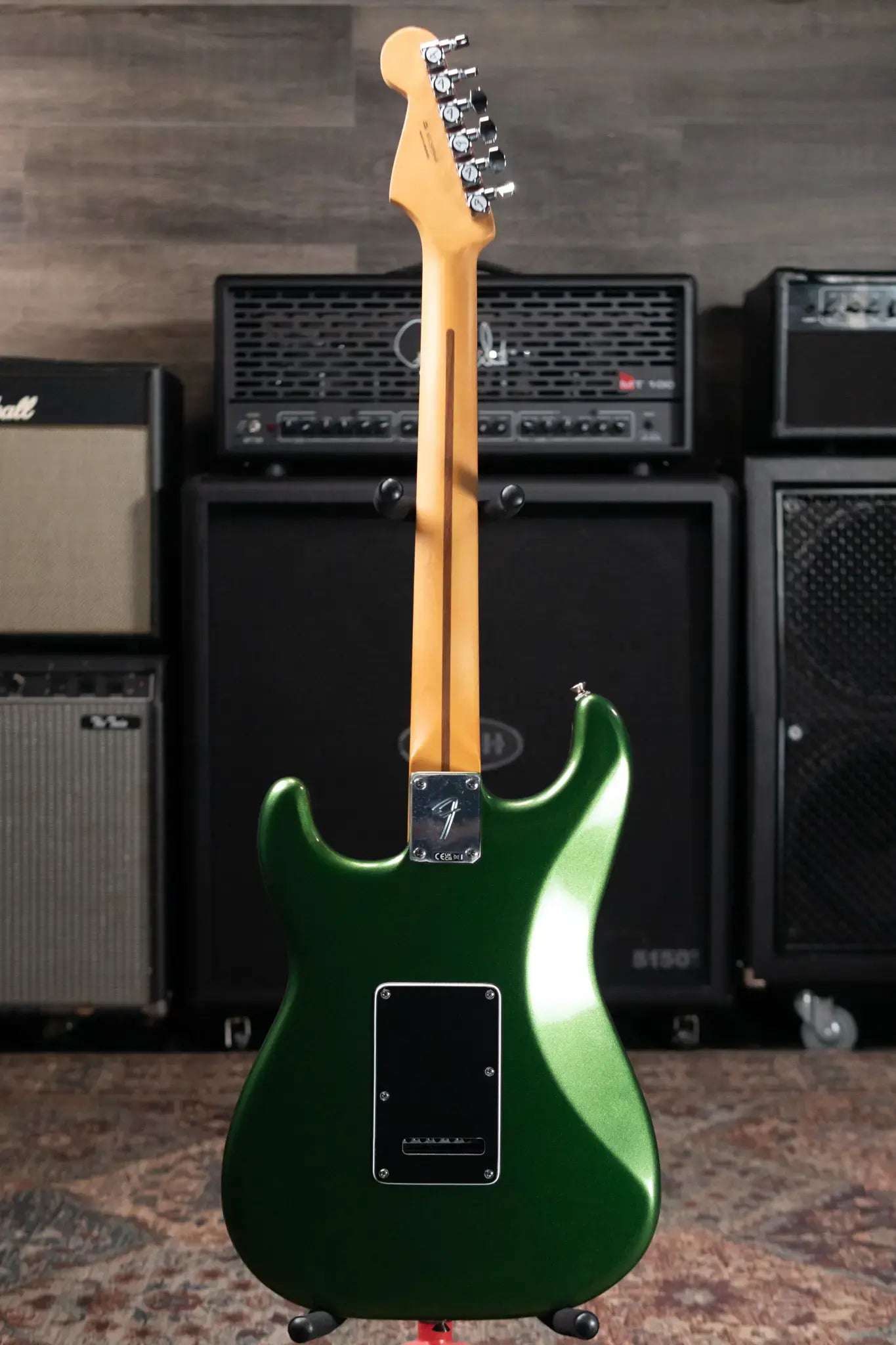 Fender Player II Modified Stratocaster Electric Guitar - Harvest Green Metallic with Deluxe Gig Bag