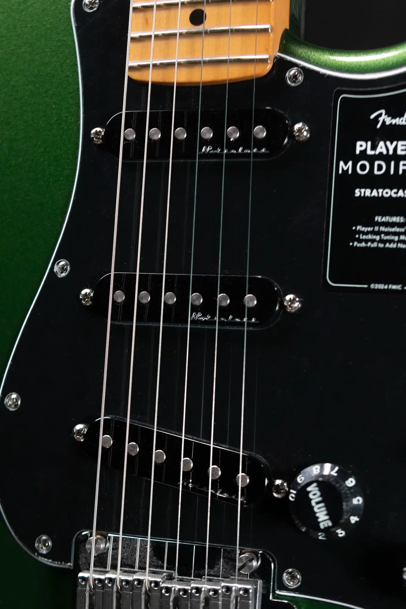 Fender Player II Modified Stratocaster Electric Guitar - Harvest Green Metallic with Deluxe Gig Bag