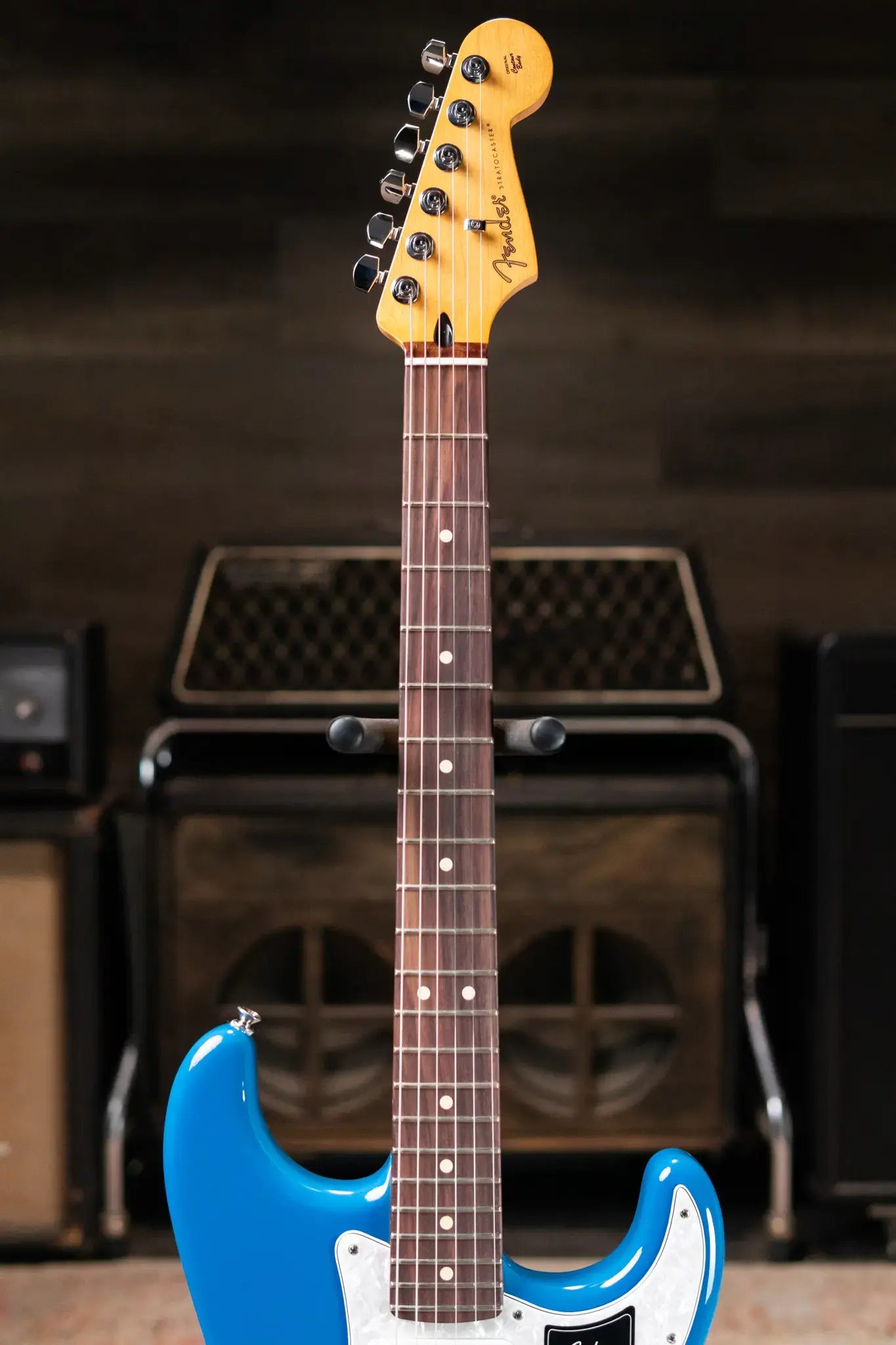 Fender Player II Modified Stratocaster Electric Guitar, Rosewood Fingerboard - Electric Blue with Deluxe Gig Bag