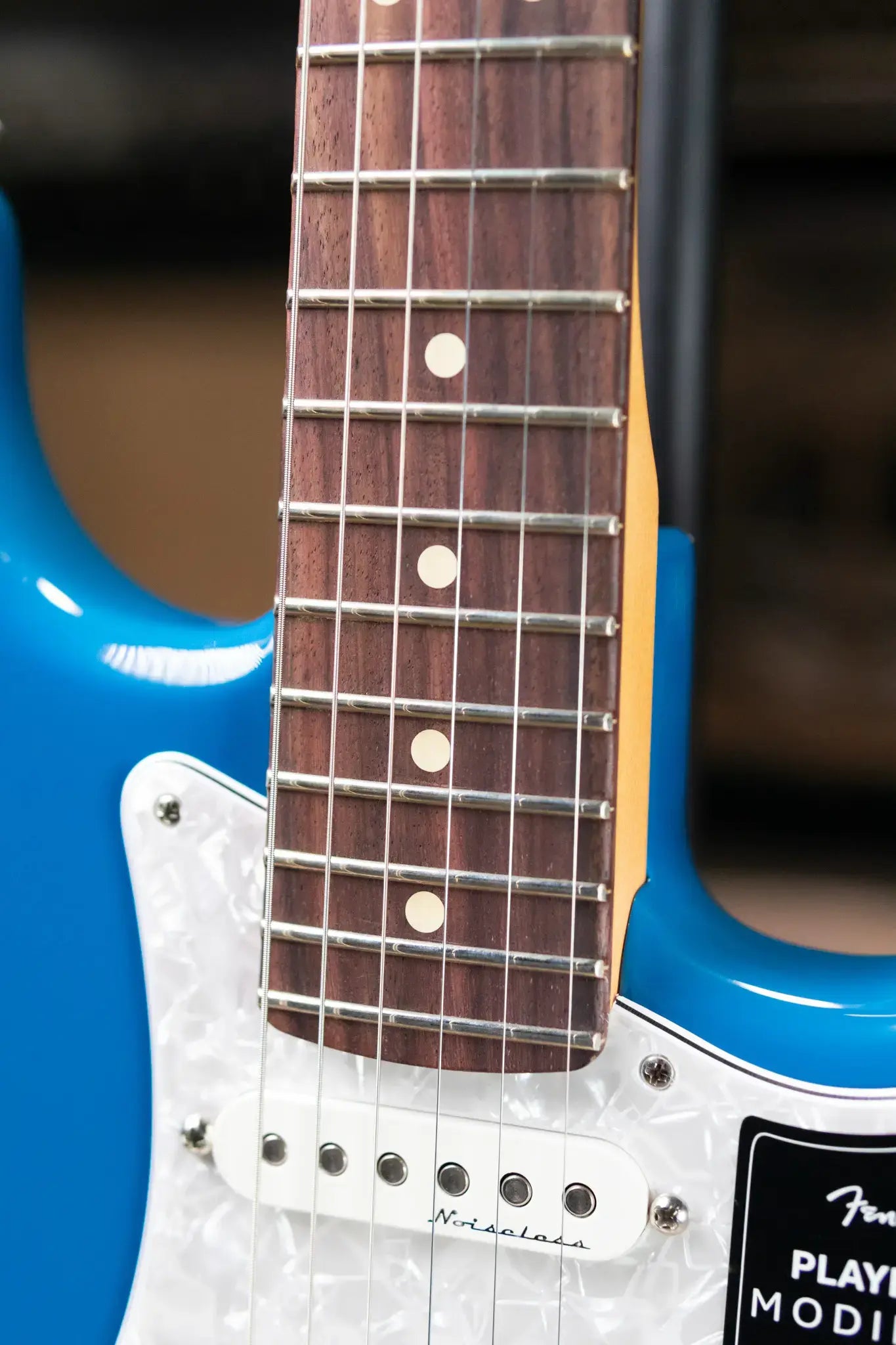 Fender Player II Modified Stratocaster Electric Guitar, Rosewood Fingerboard - Electric Blue with Deluxe Gig Bag