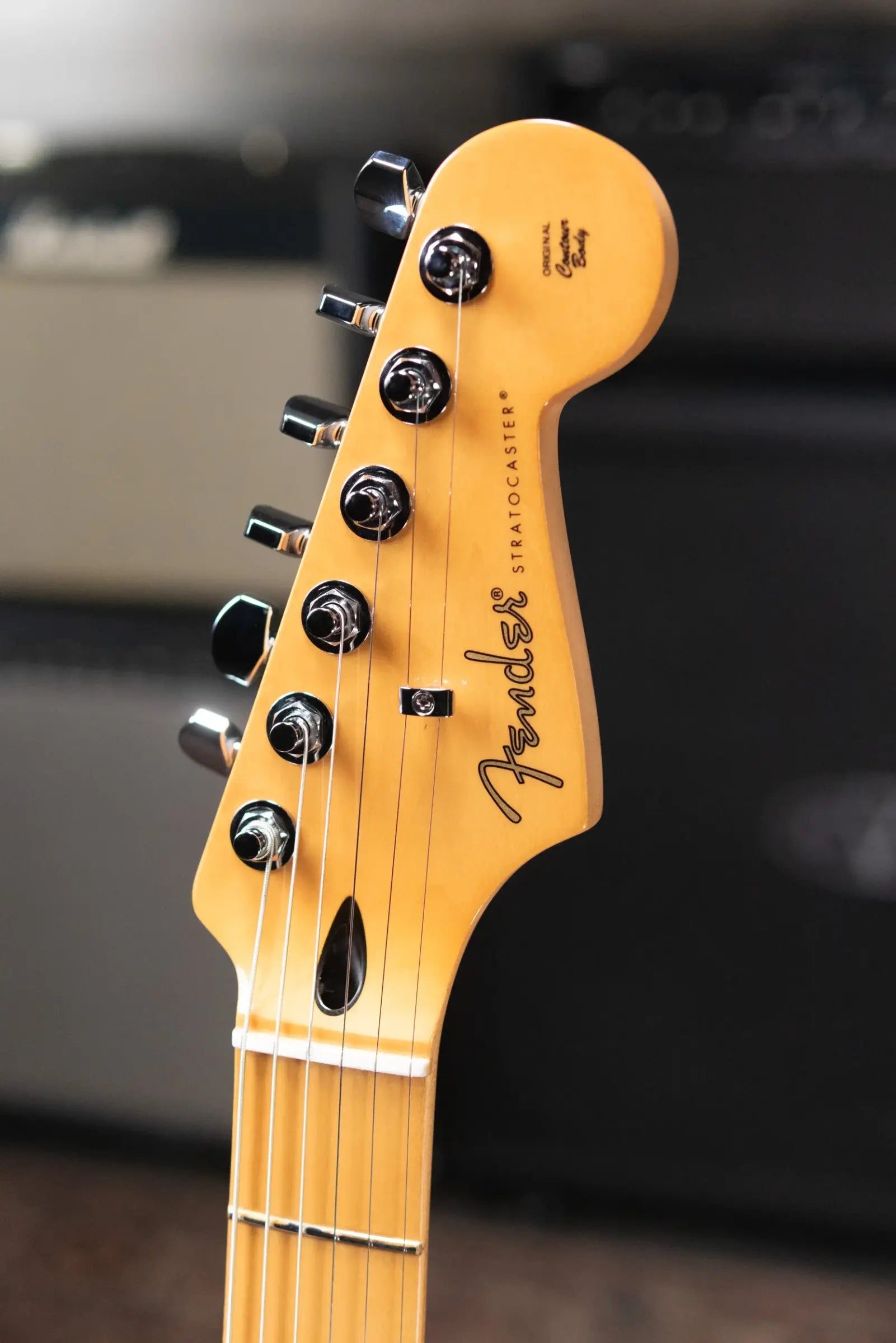 Fender Player II Modified Stratocaster Electric Guitar - Sunshine Yellow, Maple Fingerboard with Deluxe Gig Bag