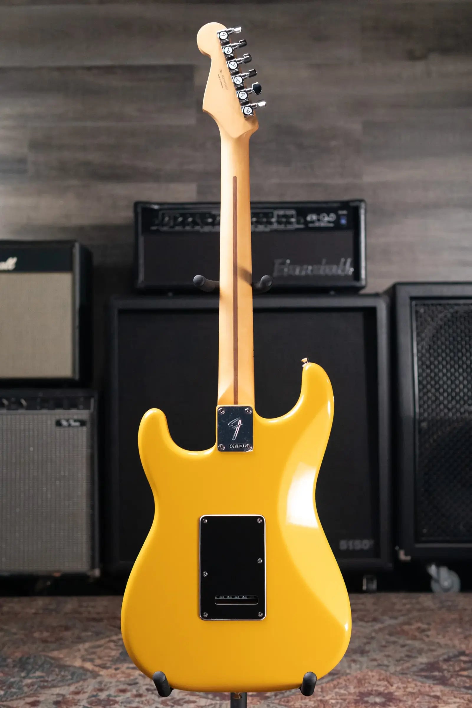 Fender Player II Modified Stratocaster Electric Guitar - Sunshine Yellow, Maple Fingerboard with Deluxe Gig Bag