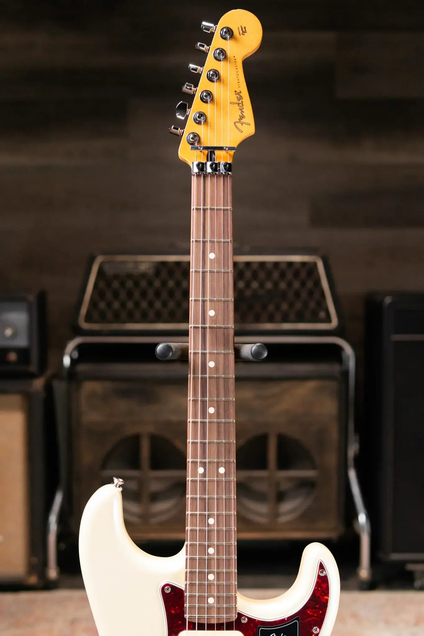 Fender Player II Modified Stratocaster HSS Floyd Rose Electric Guitar - Olympic Pearl with Gig Bag