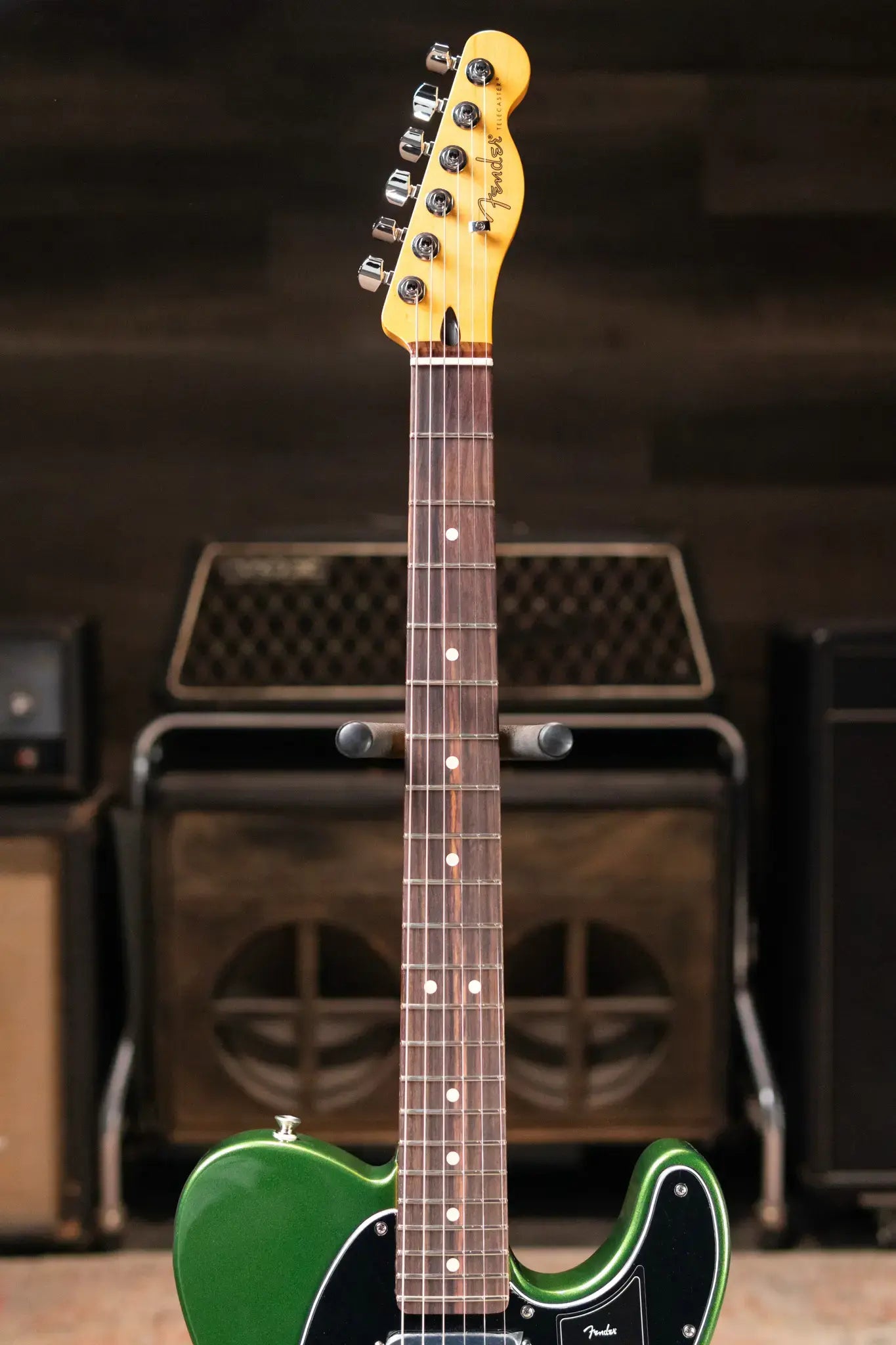 Fender Player II Modified Telecaster Electric Guitar - Harvest Green Metallic with Gig Bag