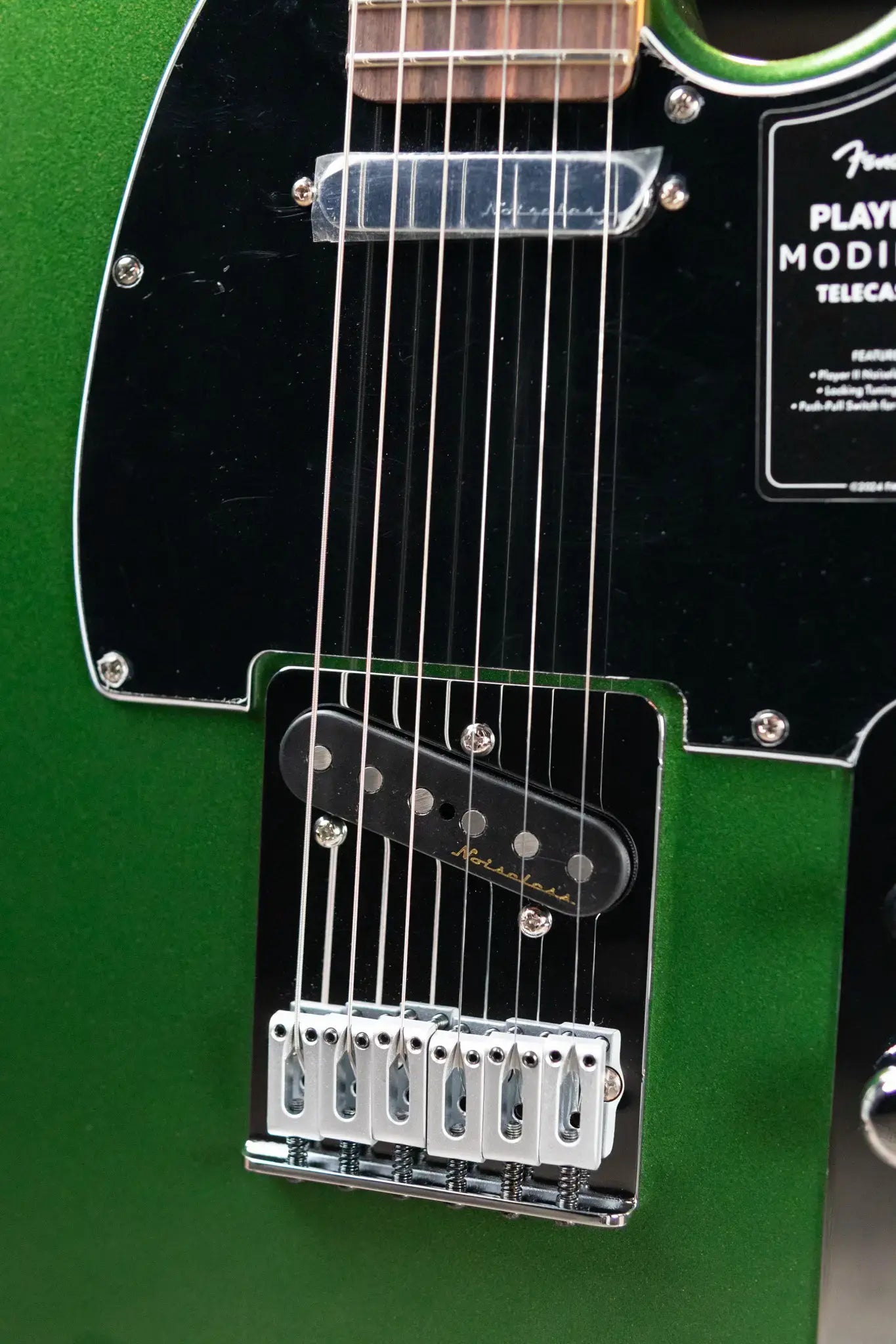 Fender Player II Modified Telecaster Electric Guitar - Harvest Green Metallic with Gig Bag