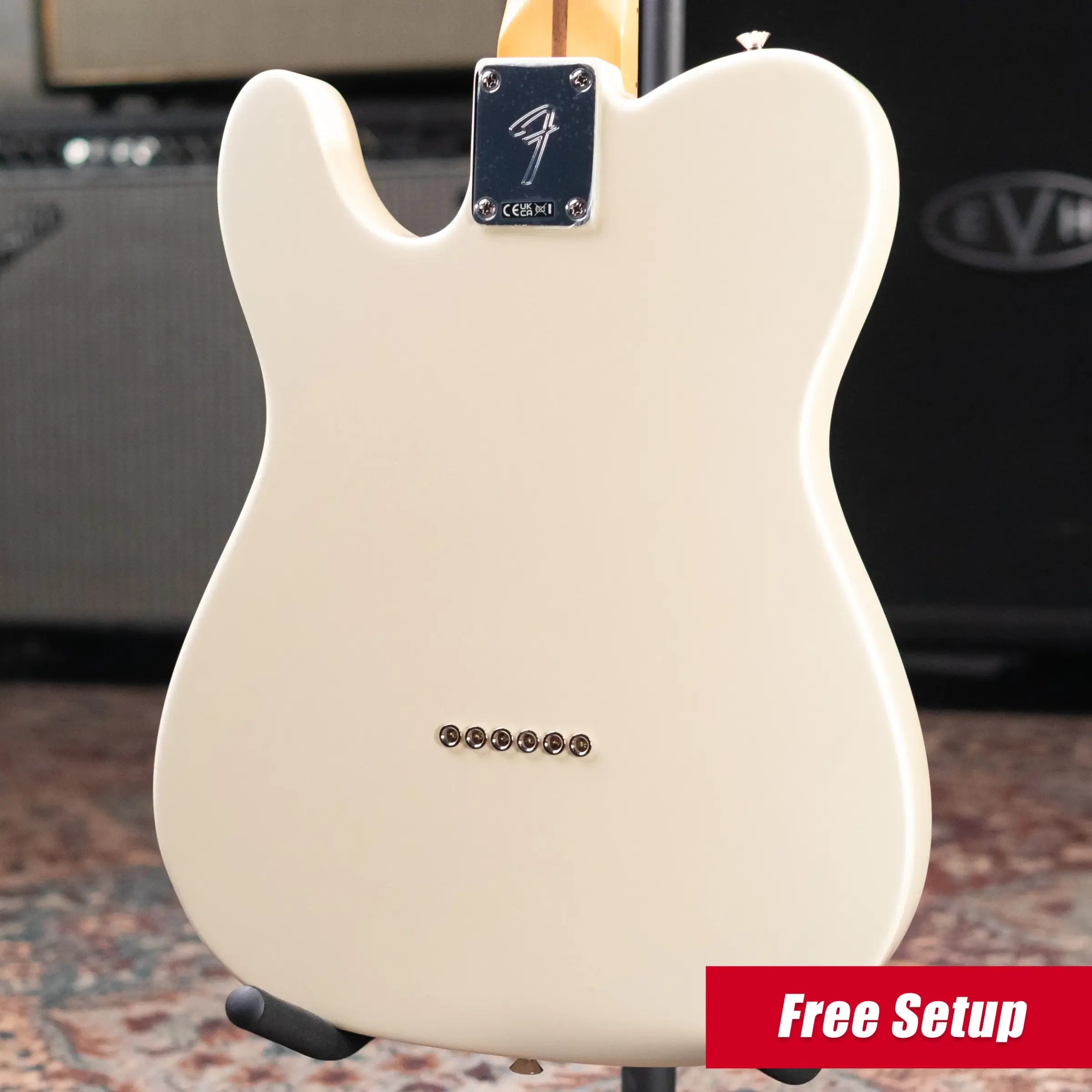 Fender Player II Modified Telecaster Electric Guitar - Olympic Pearl with Gig Bag
