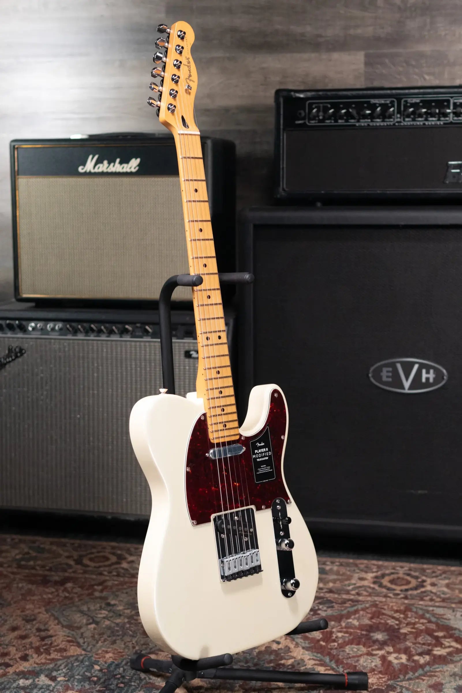 Fender Player II Modified Telecaster Electric Guitar - Olympic Pearl with Gig Bag