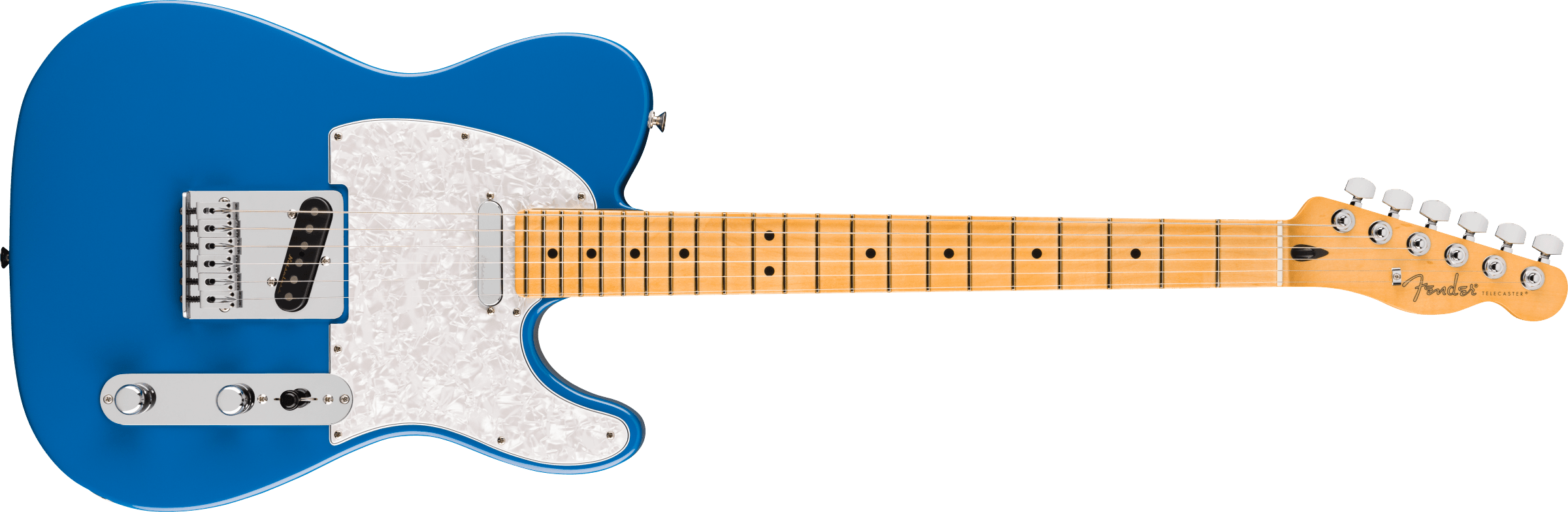 Fender Player II Modified Telecaster, Maple Fingerboard - Electric Blue with Deluxe Gig Bag