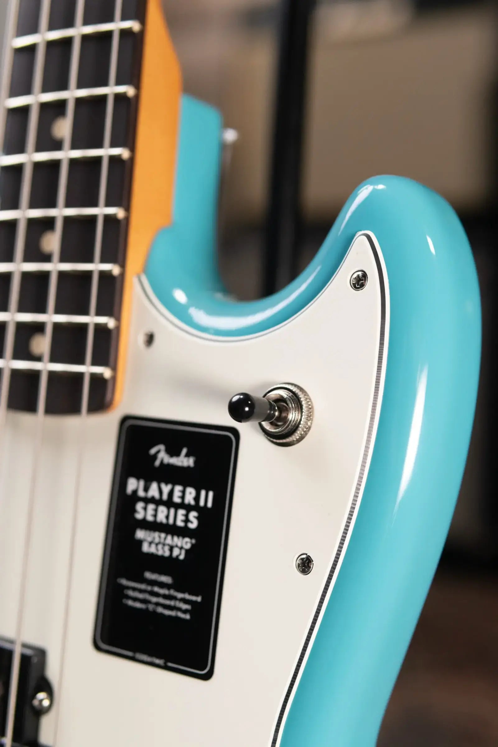 Fender Player II Mustang Bass PJ - Aquatone Blue