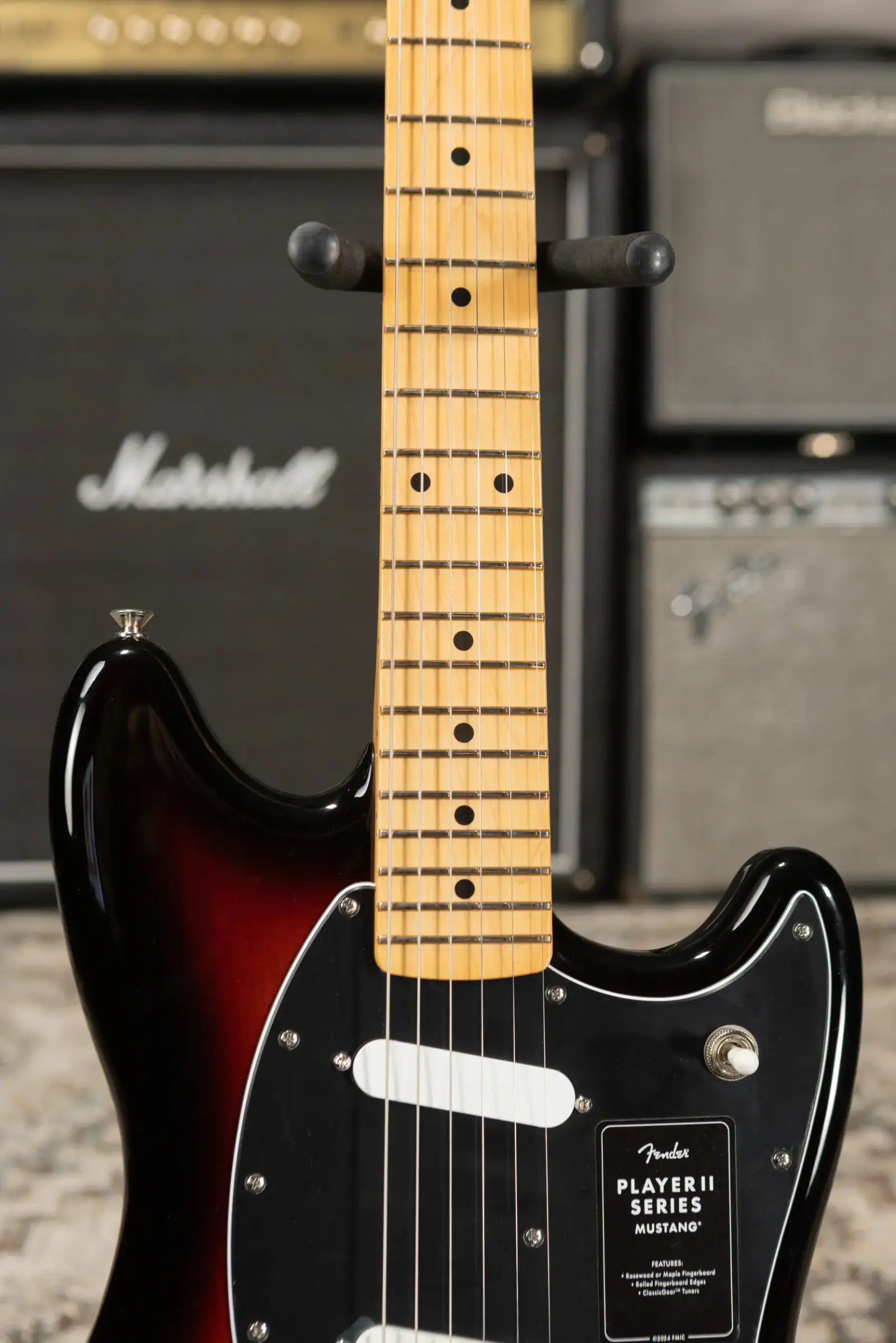 Fender Player II Mustang Electric Guitar - 3-Color Sunburst