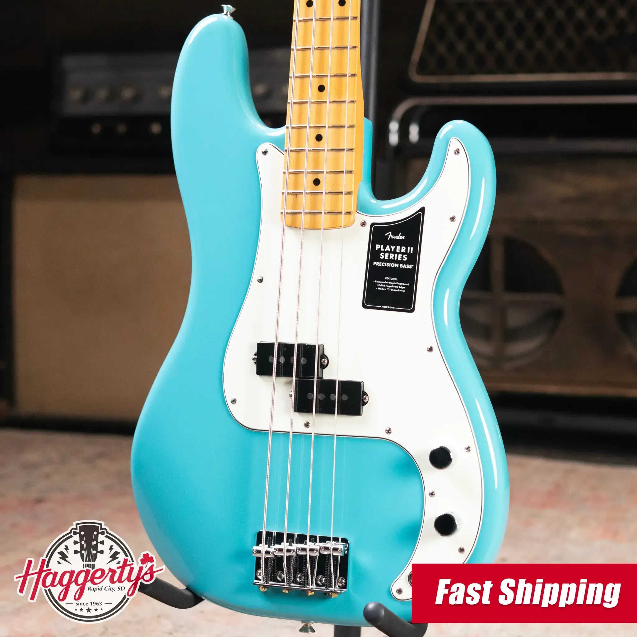Fender Player II Precision Bass - Aquatone Blue